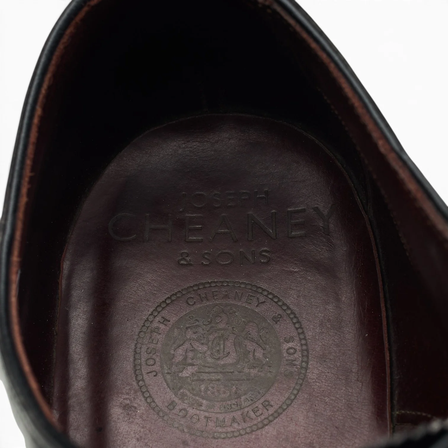 Imperial 'Balmoral' Black Leather Oxford UK 8.5 F - Image 6