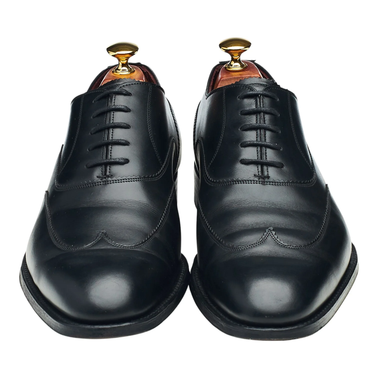Imperial 'Balmoral' Black Leather Oxford UK 8.5 G - Image 2