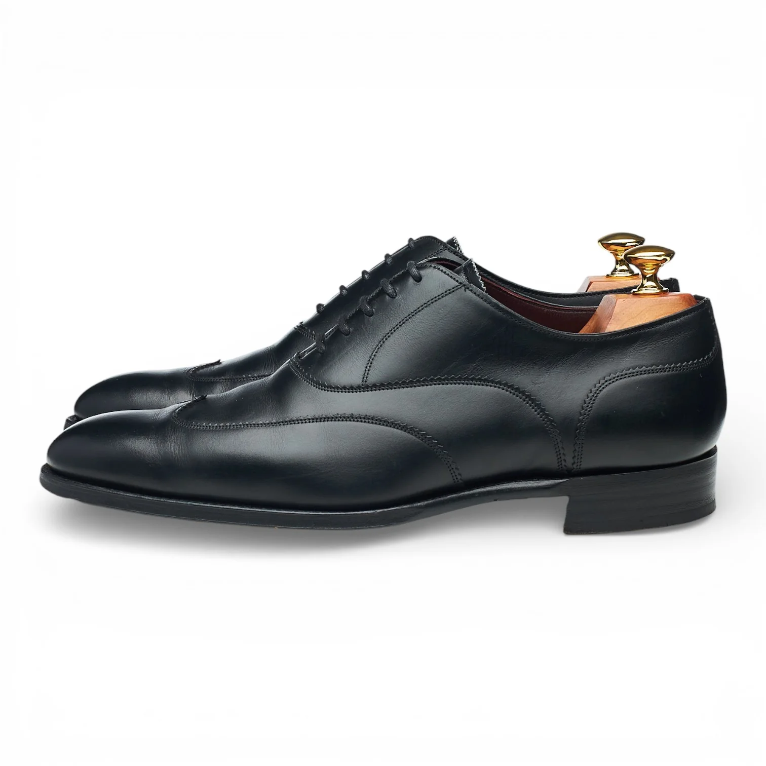 Imperial 'Balmoral' Black Leather Oxford UK 8.5 G - Image 3