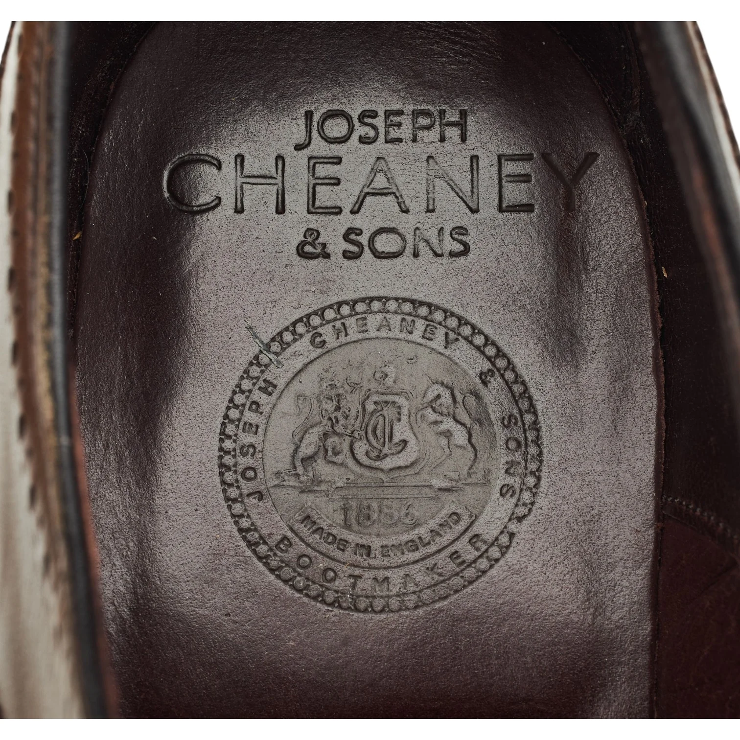 Imperial 'Sandringham' Brown Leather Oxford Brogues UK 8 G - Image 7