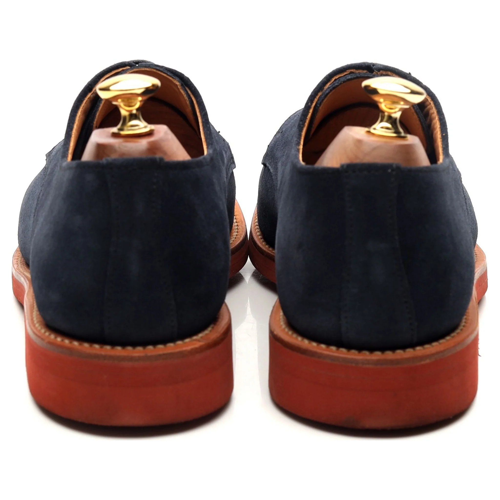 'Jack' Navy Blue Suede Derby UK 9 F - Image 4