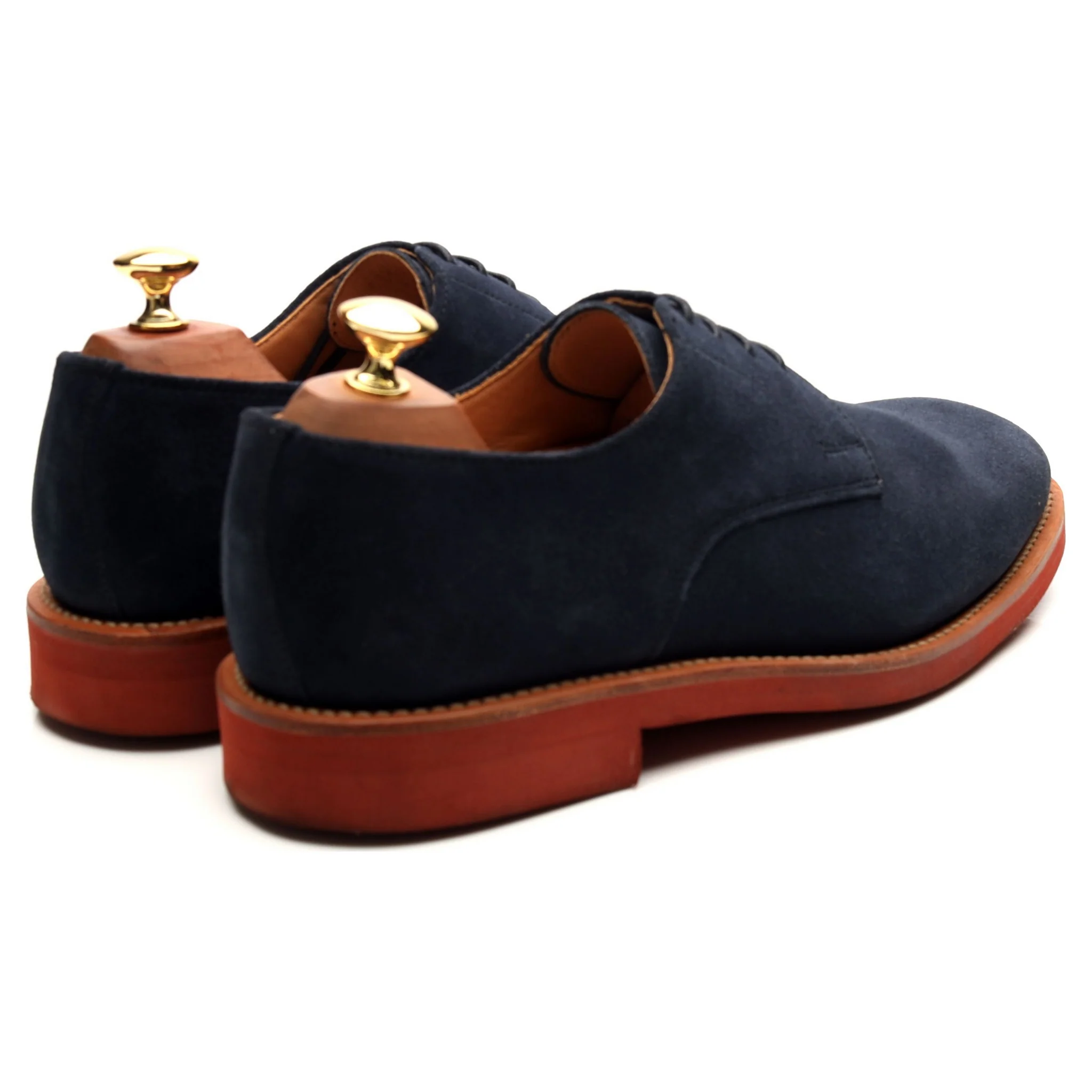 'Jack' Navy Blue Suede Derby UK 9 F - Image 5