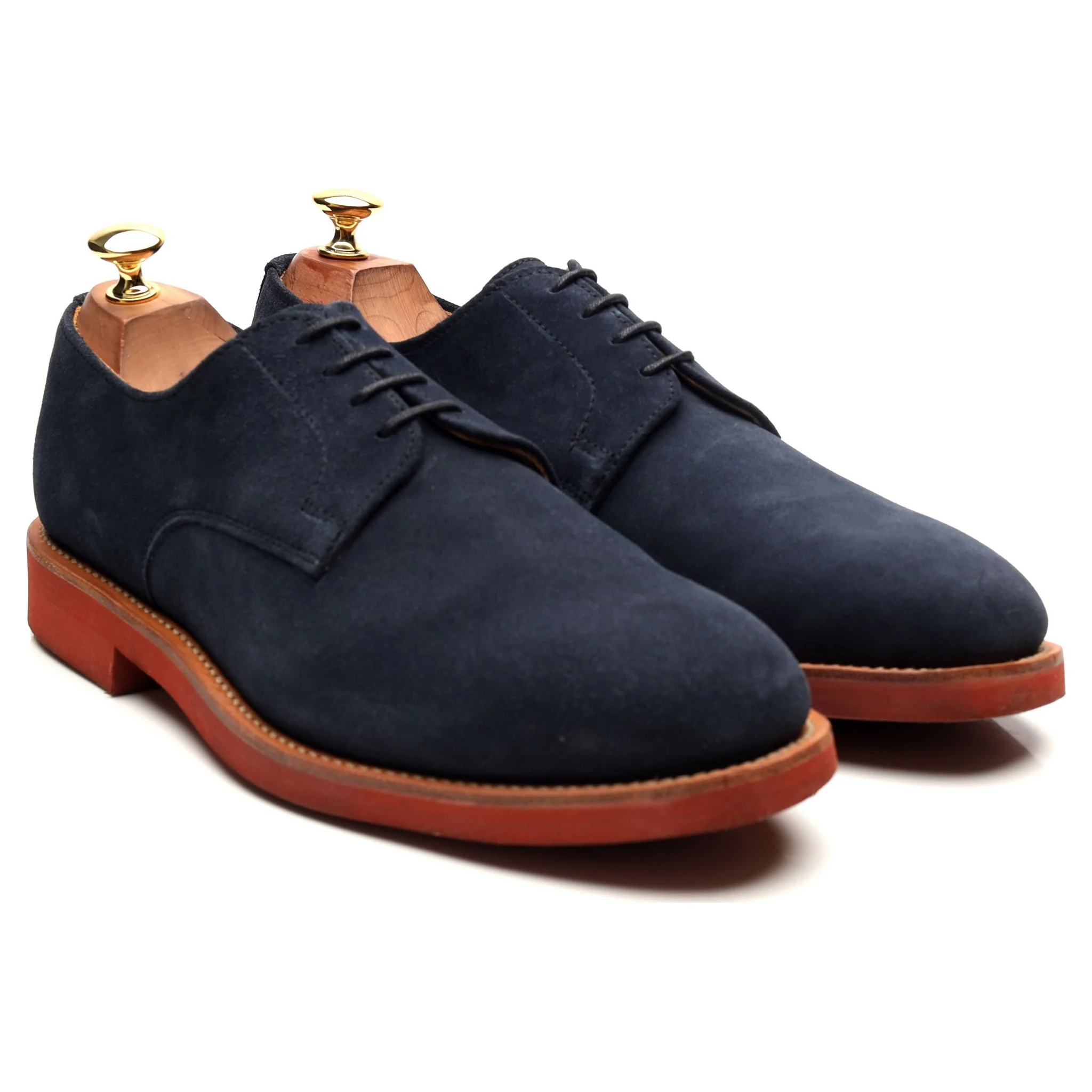 'Jack' Navy Blue Suede Derby UK 9 F - Image 7