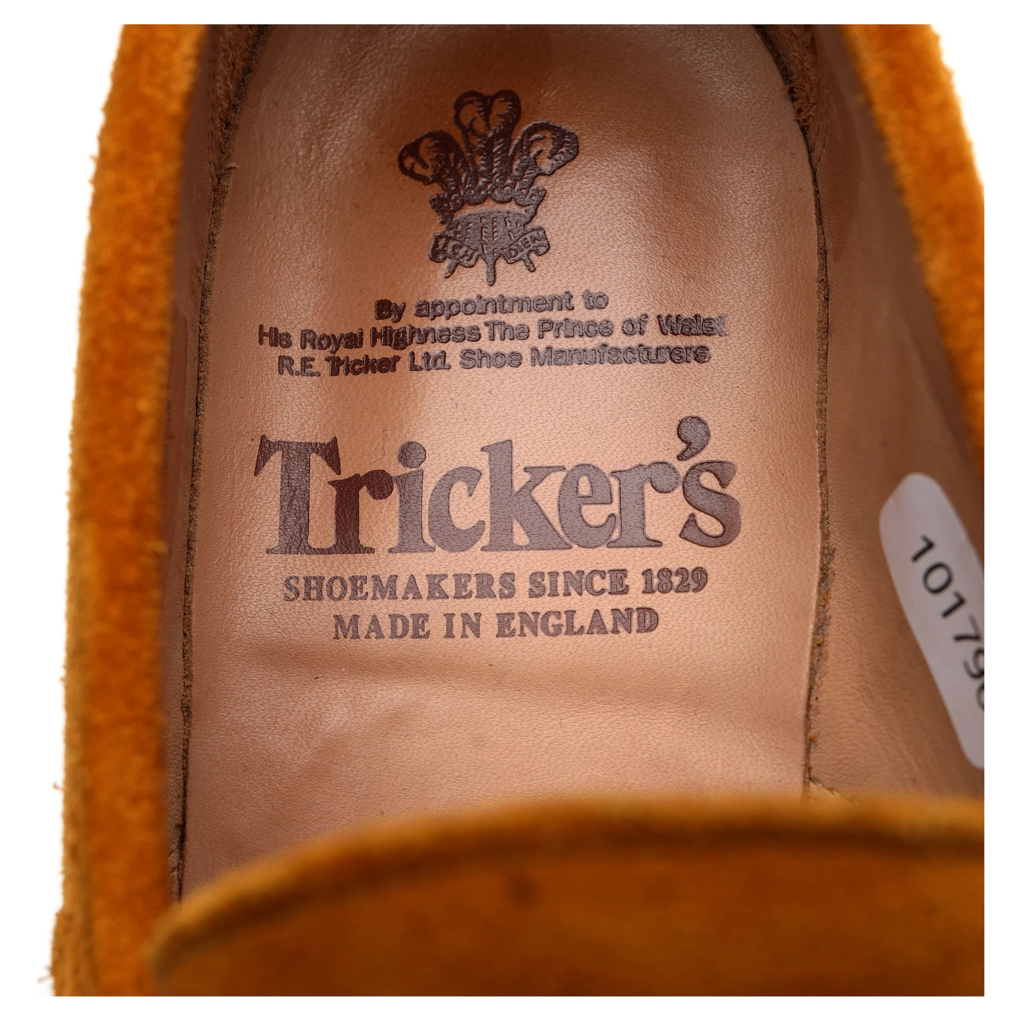 'James' Tan Brown Suede Loafers UK 6 - Image 6