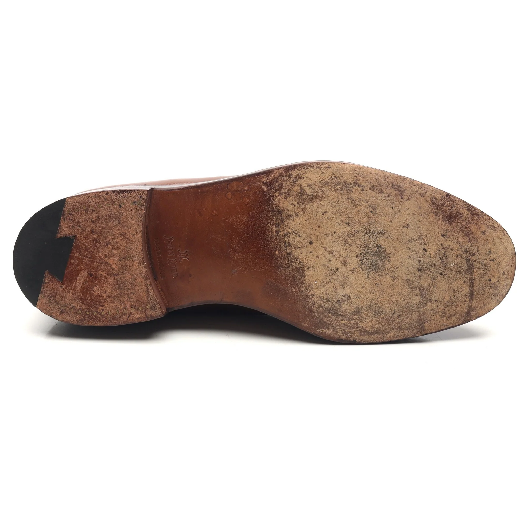 'Barros' Brown Leather Split Toe Derby UK 8.5 EE - Image 11