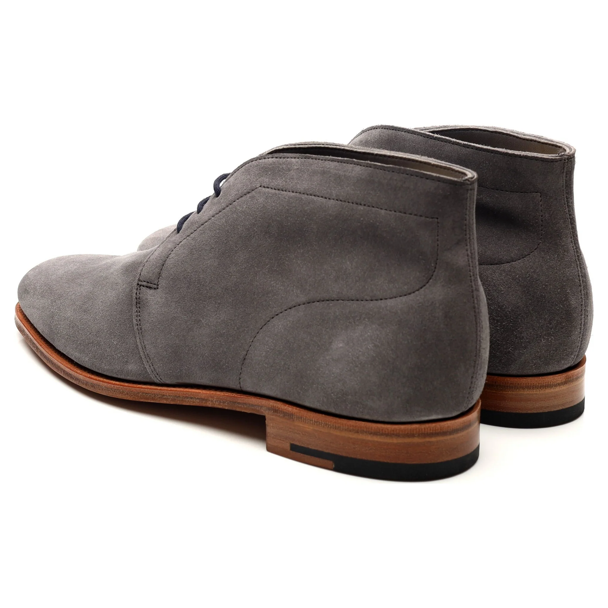 'Ferris' Grey Suede Chukka Boots UK 6.5 E - Image 3