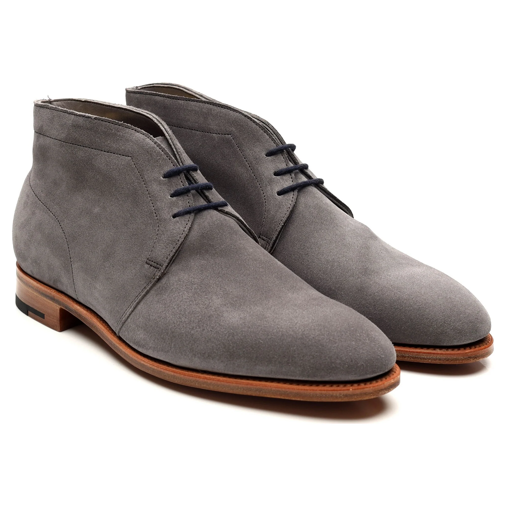'Ferris' Grey Suede Chukka Boots UK 6.5 E - Image 7