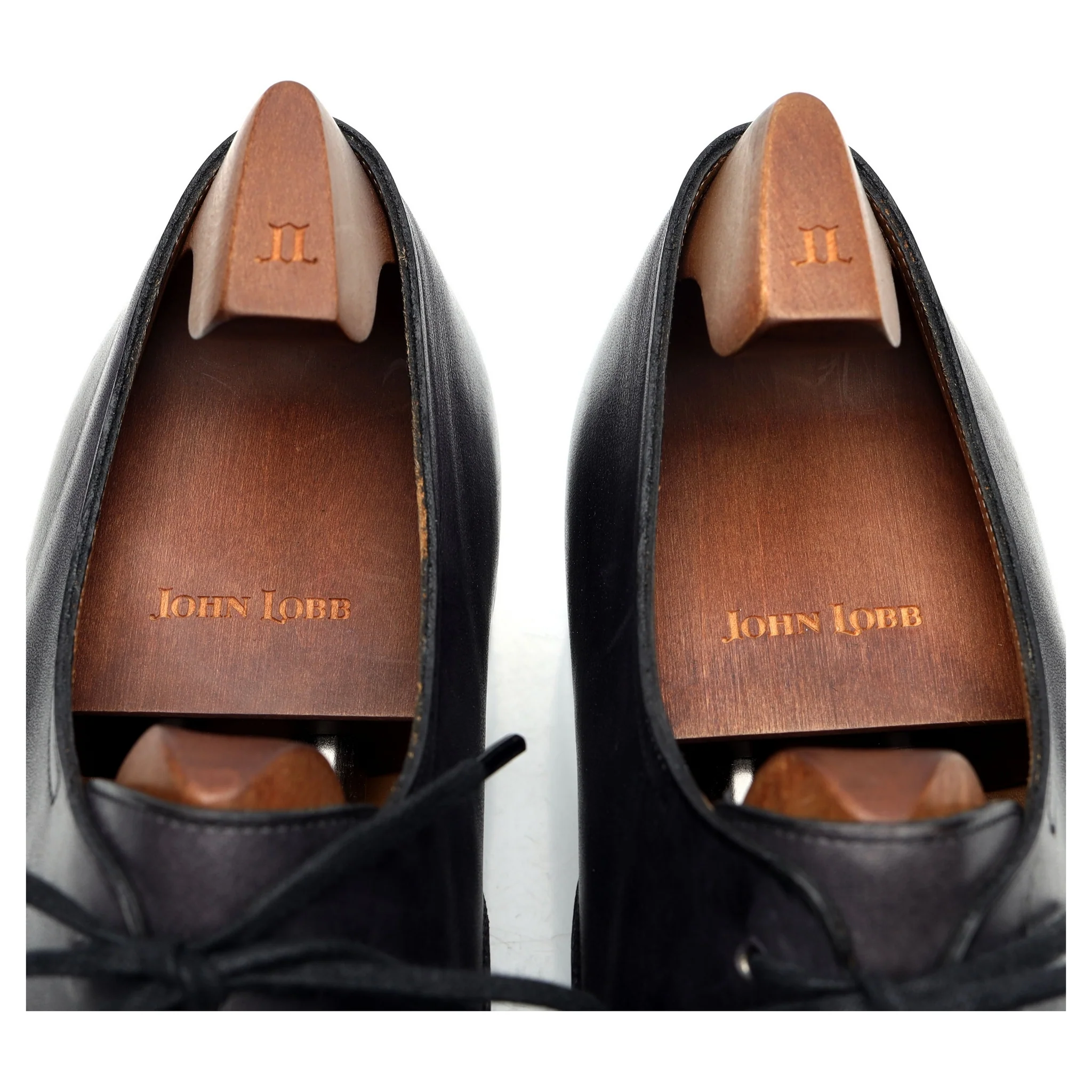 'Saint Crepin 2013' Black Museum Leather Derby UK 8.5 E - Image 10