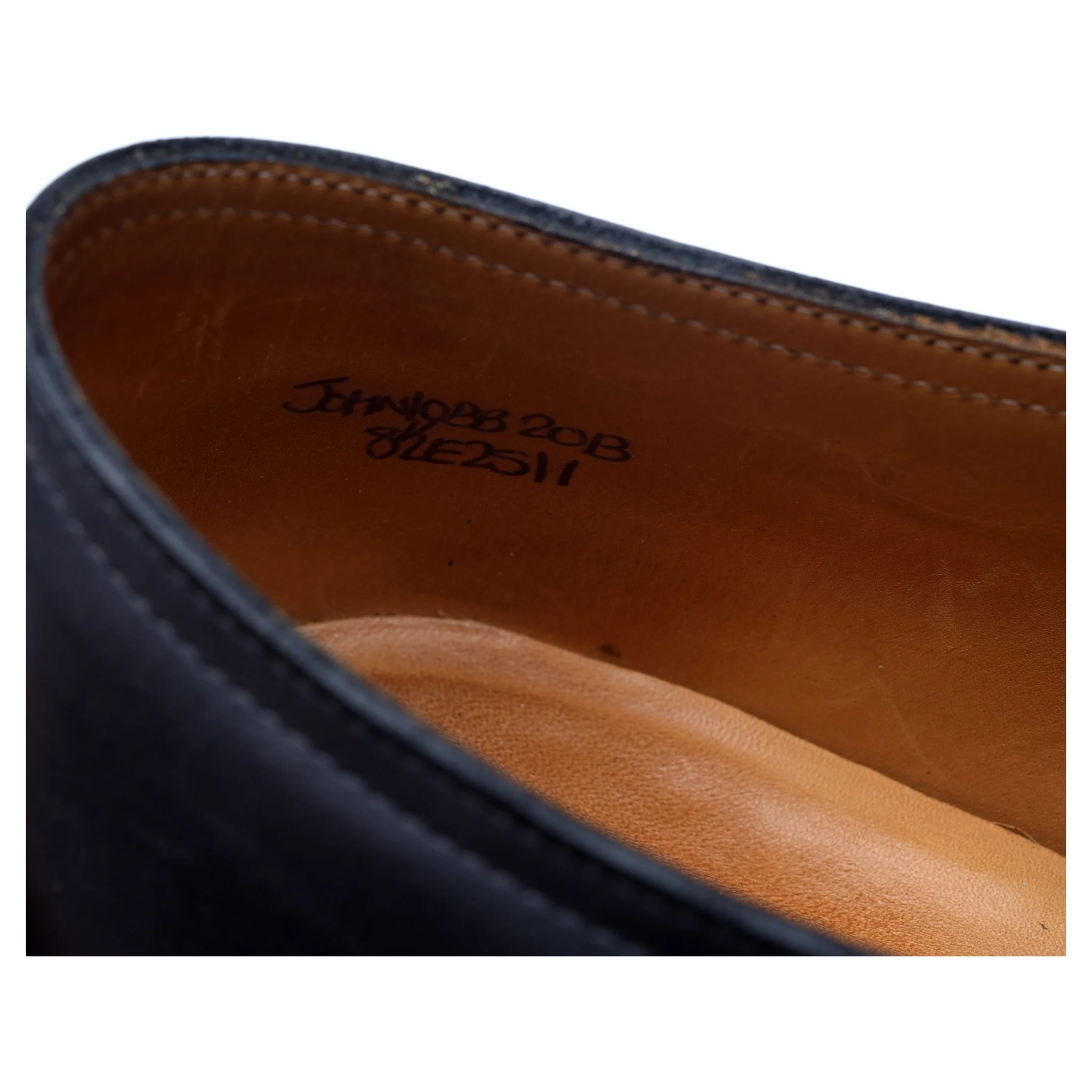 'Saint Crepin 2013' Black Museum Leather Derby UK 8.5 E - Image 14