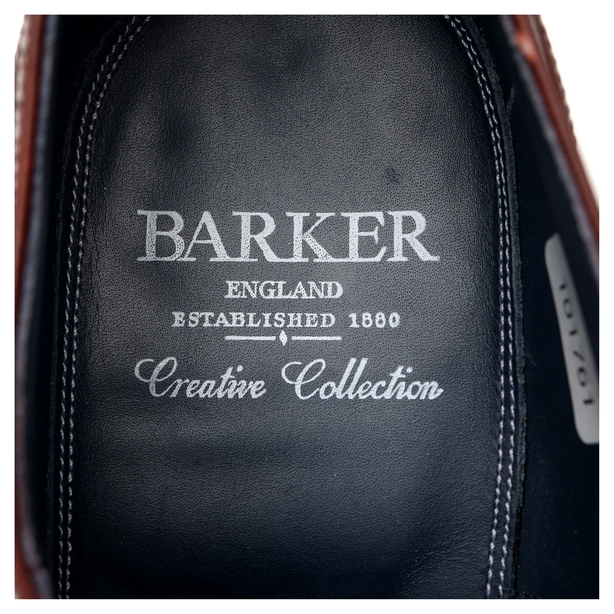'Johnny' Brown Leather Oxford Brogues UK 7.5 F - Image 6