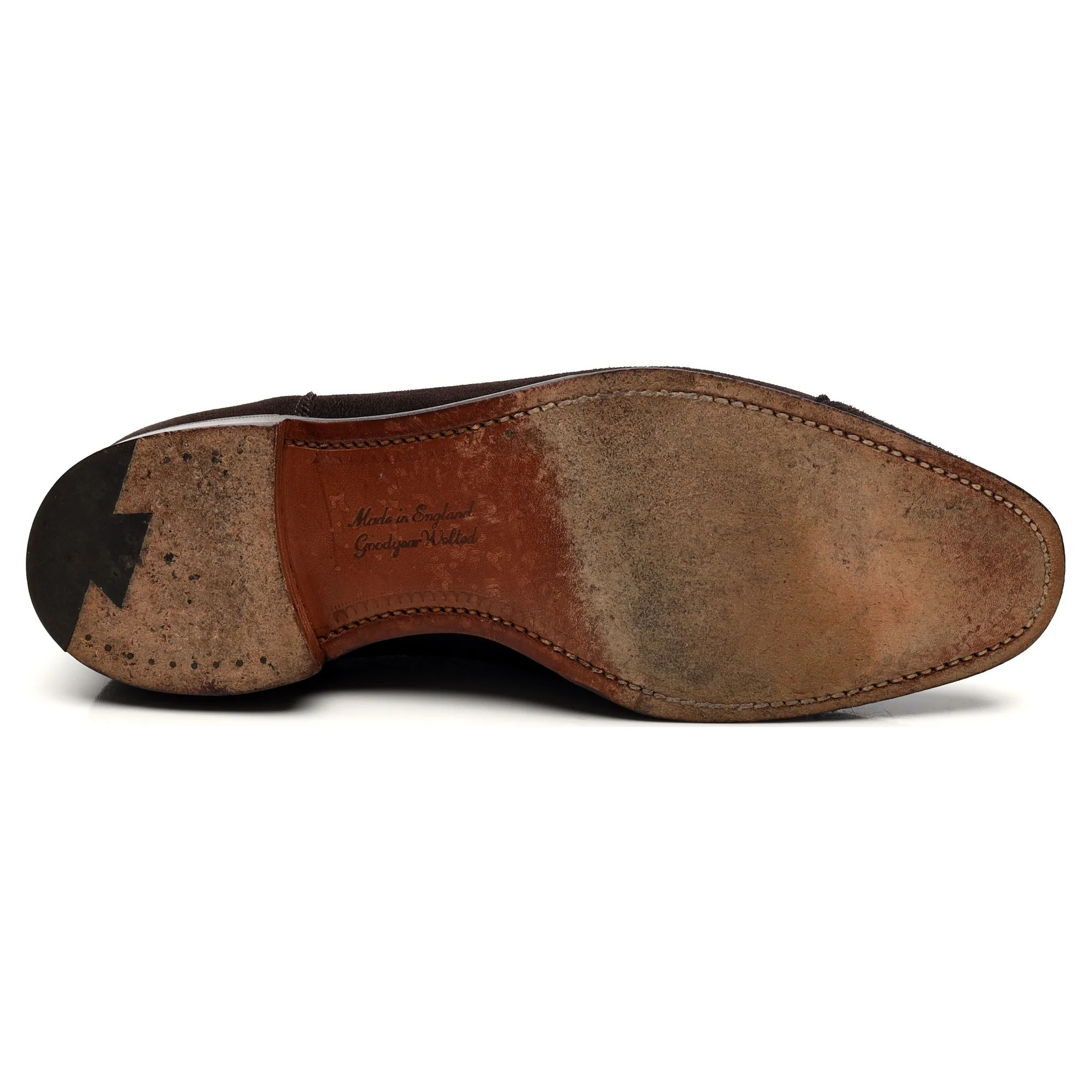 'Adelaide' Dark Brown Suede Oxford UK 7 F - Image 11