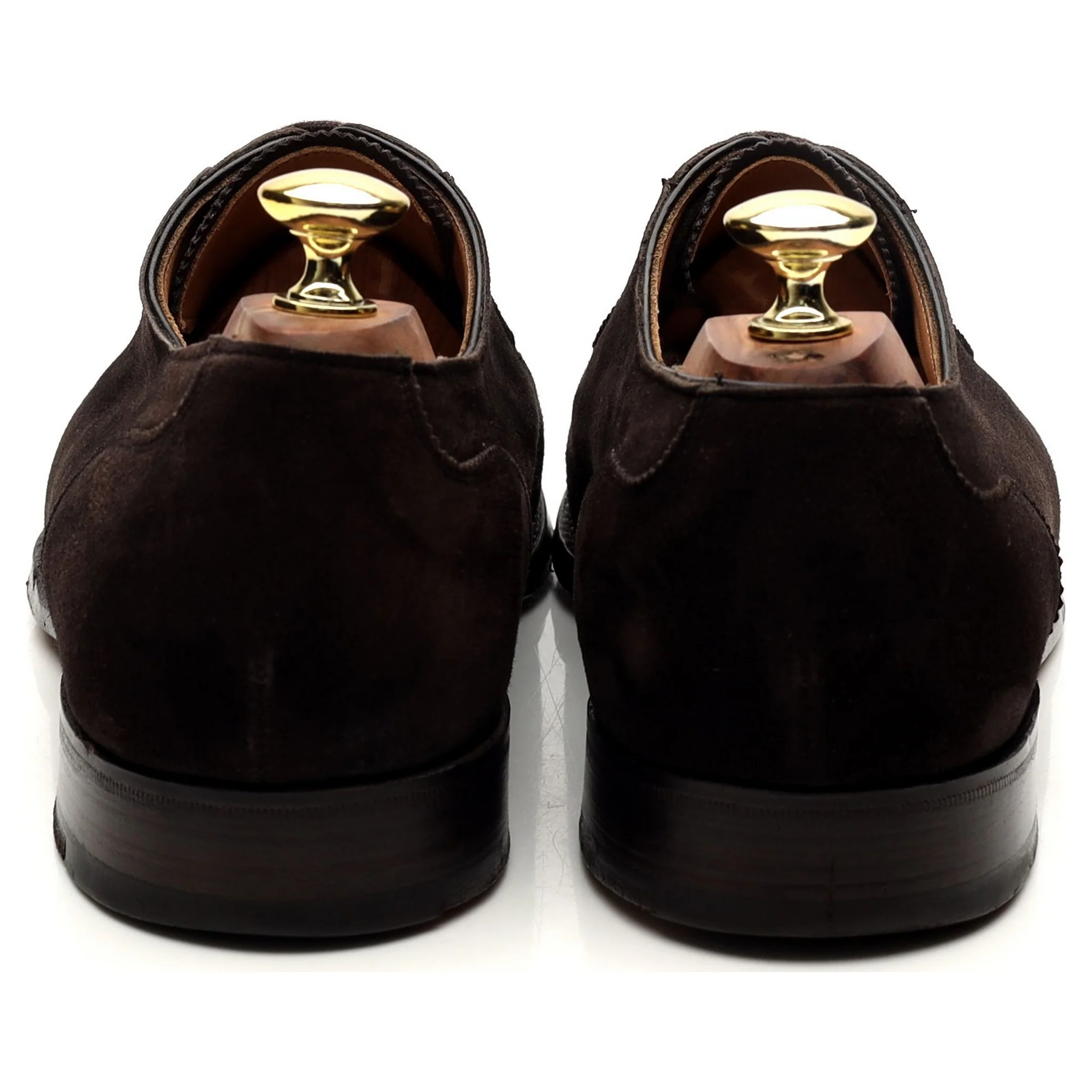 'Adelaide' Dark Brown Suede Oxford UK 7 F - Image 4
