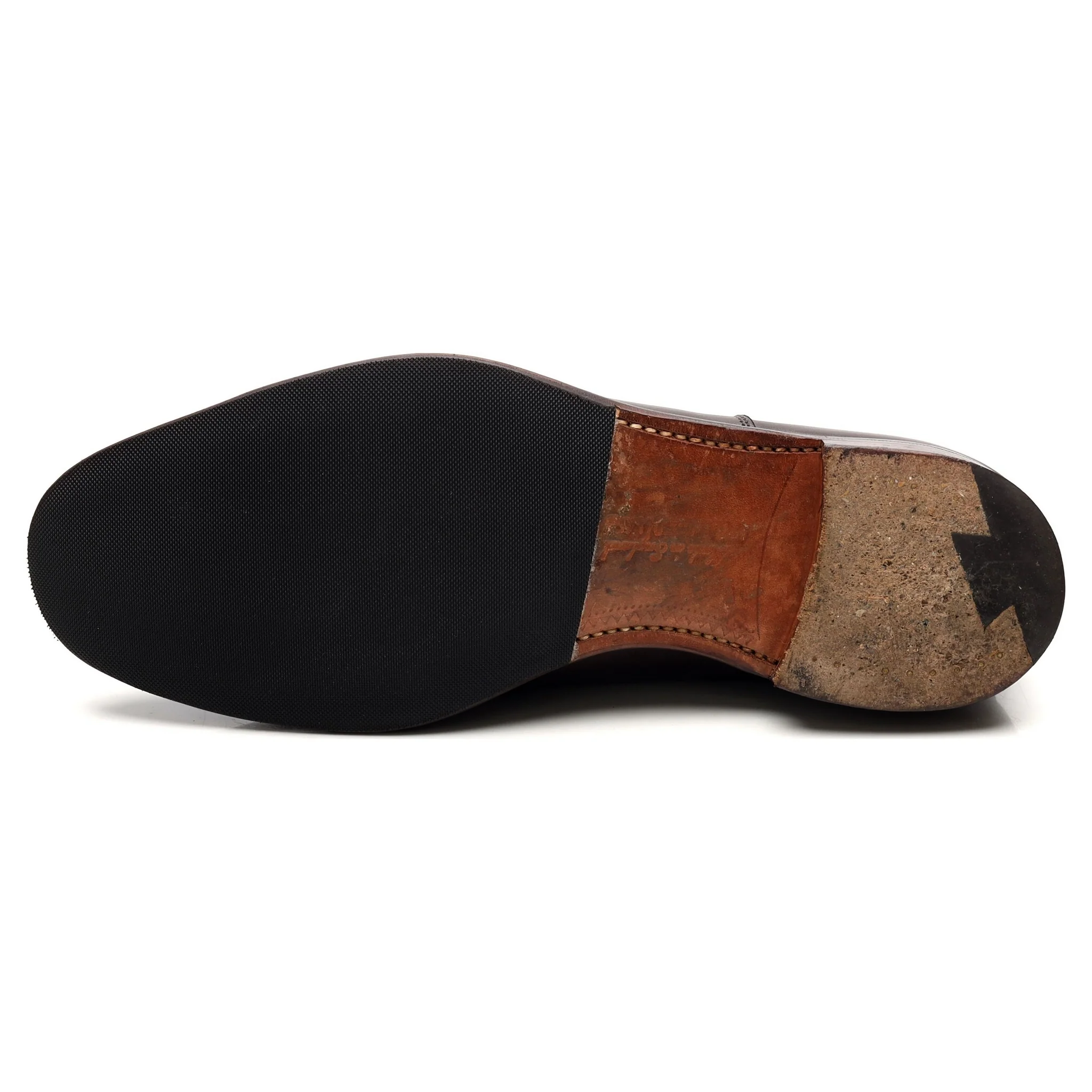 'Alfred' Dark Brown Leather Oxford UK 7 G - Image 10