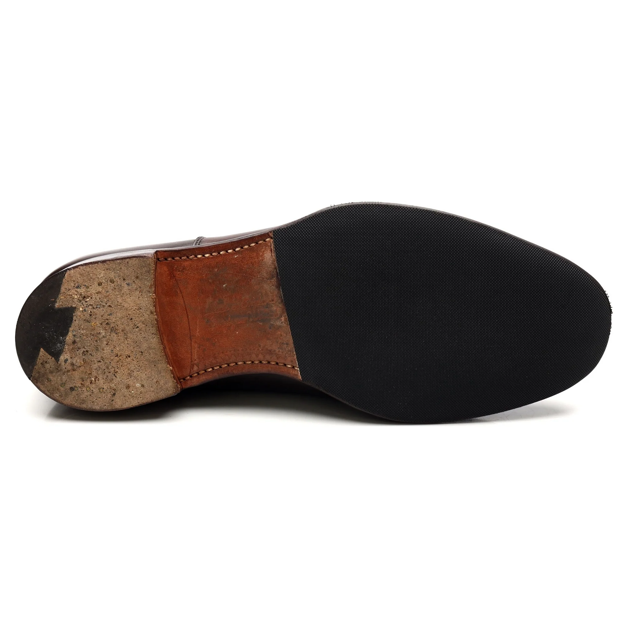'Alfred' Dark Brown Leather Oxford UK 7 G - Image 11