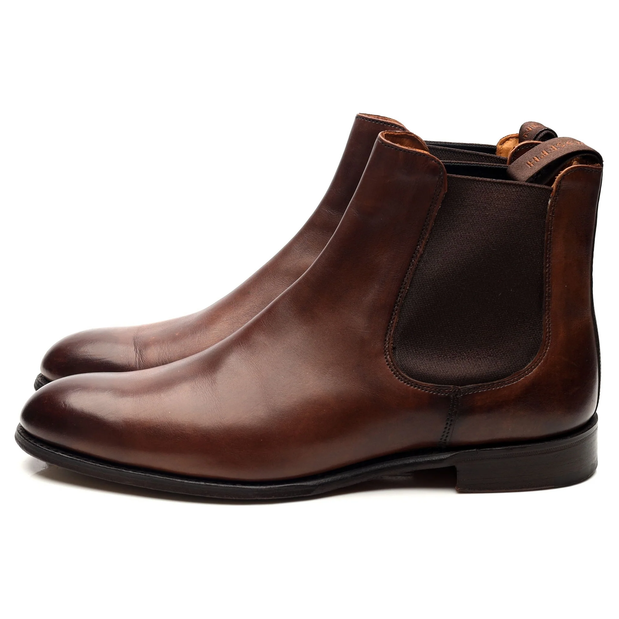 Women's 'Clara' Brown Leather Chelsea Boots UK 5.5 D - Image 2