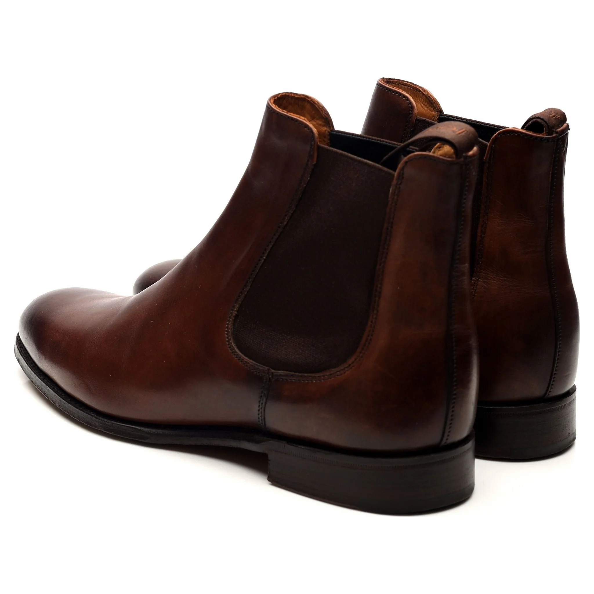 Women's 'Clara' Brown Leather Chelsea Boots UK 5.5 D - Image 3