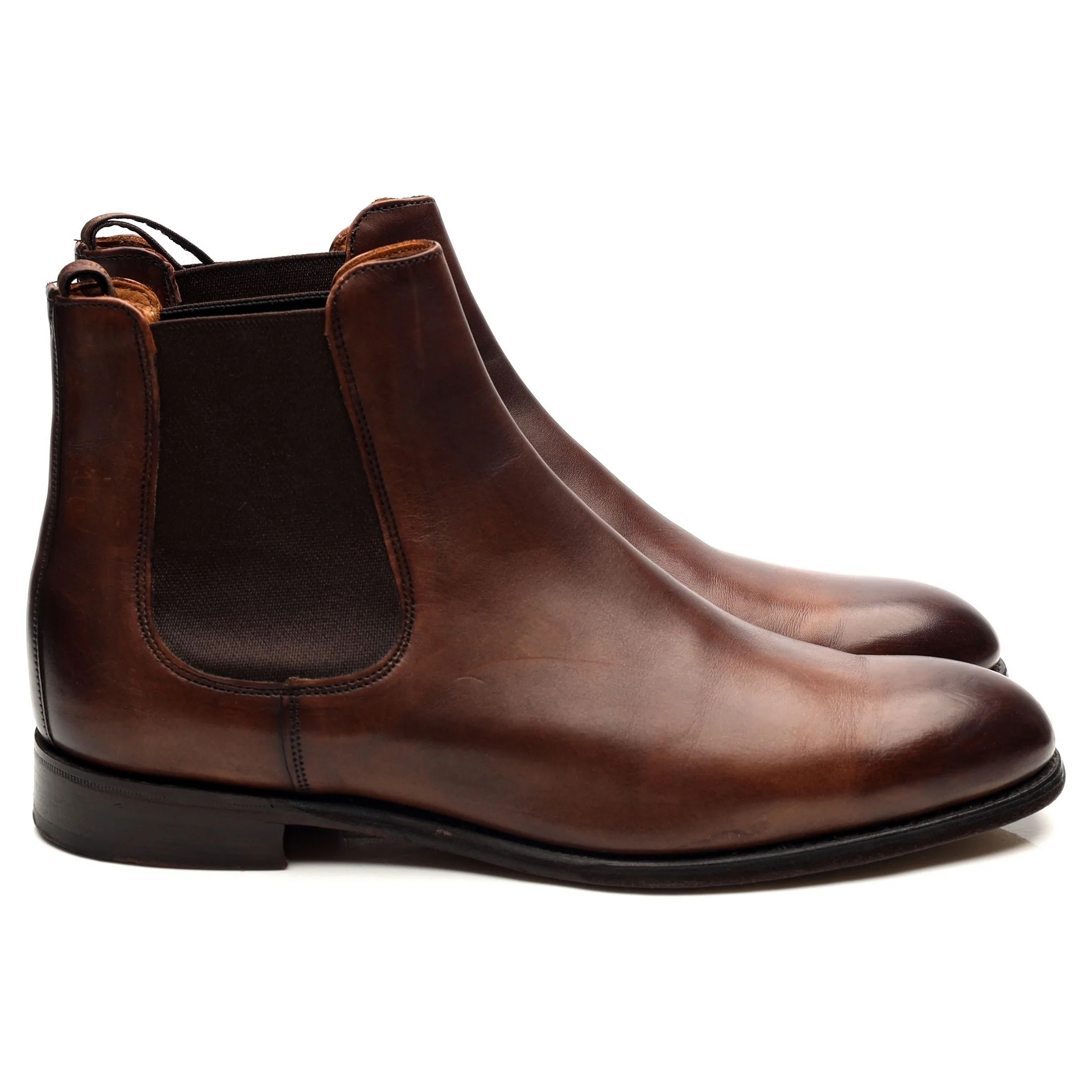 Women's 'Clara' Brown Leather Chelsea Boots UK 5.5 D - Image 6