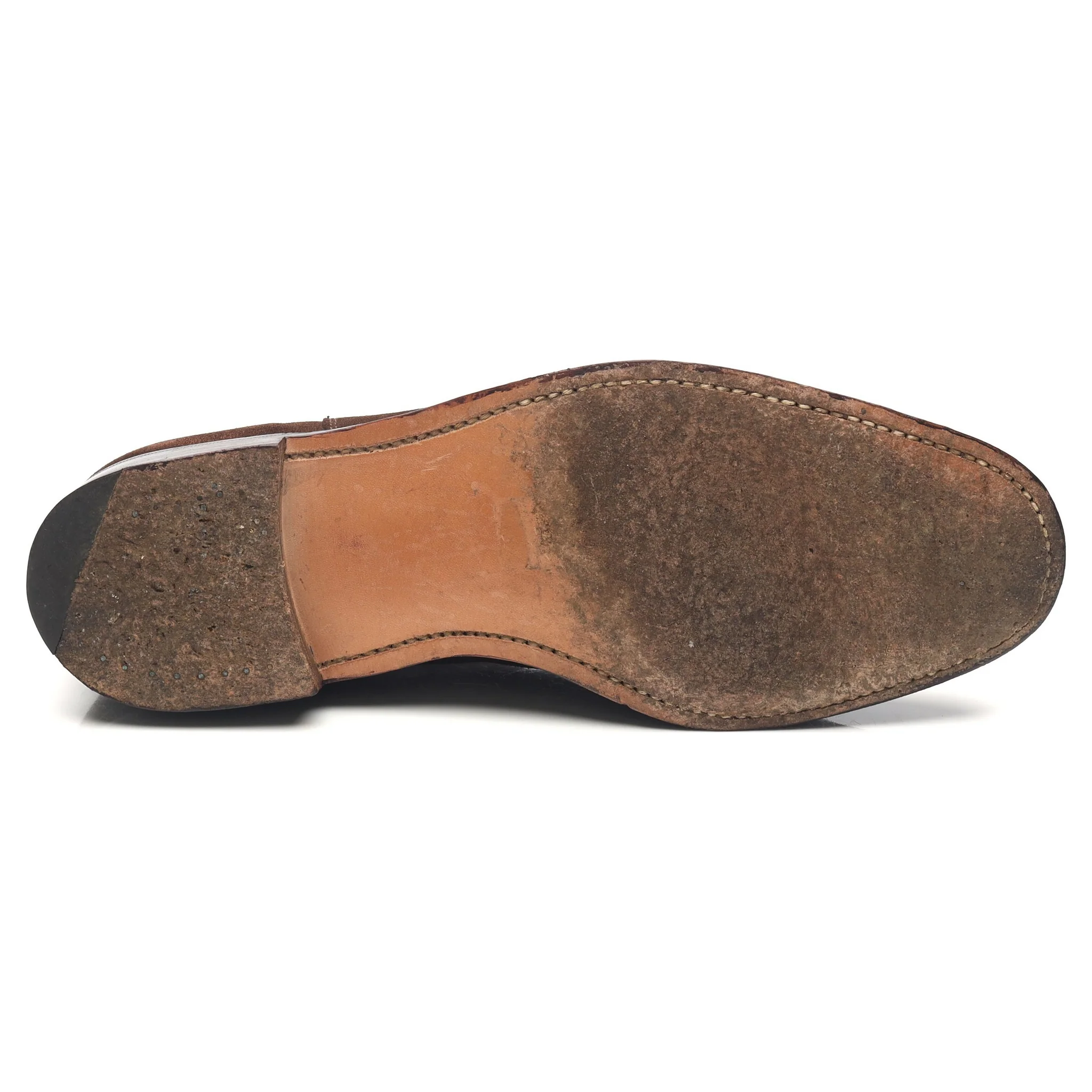 'Burghley' Dark Brown Suede Chelsea Boots UK 7.5 F - Image 11