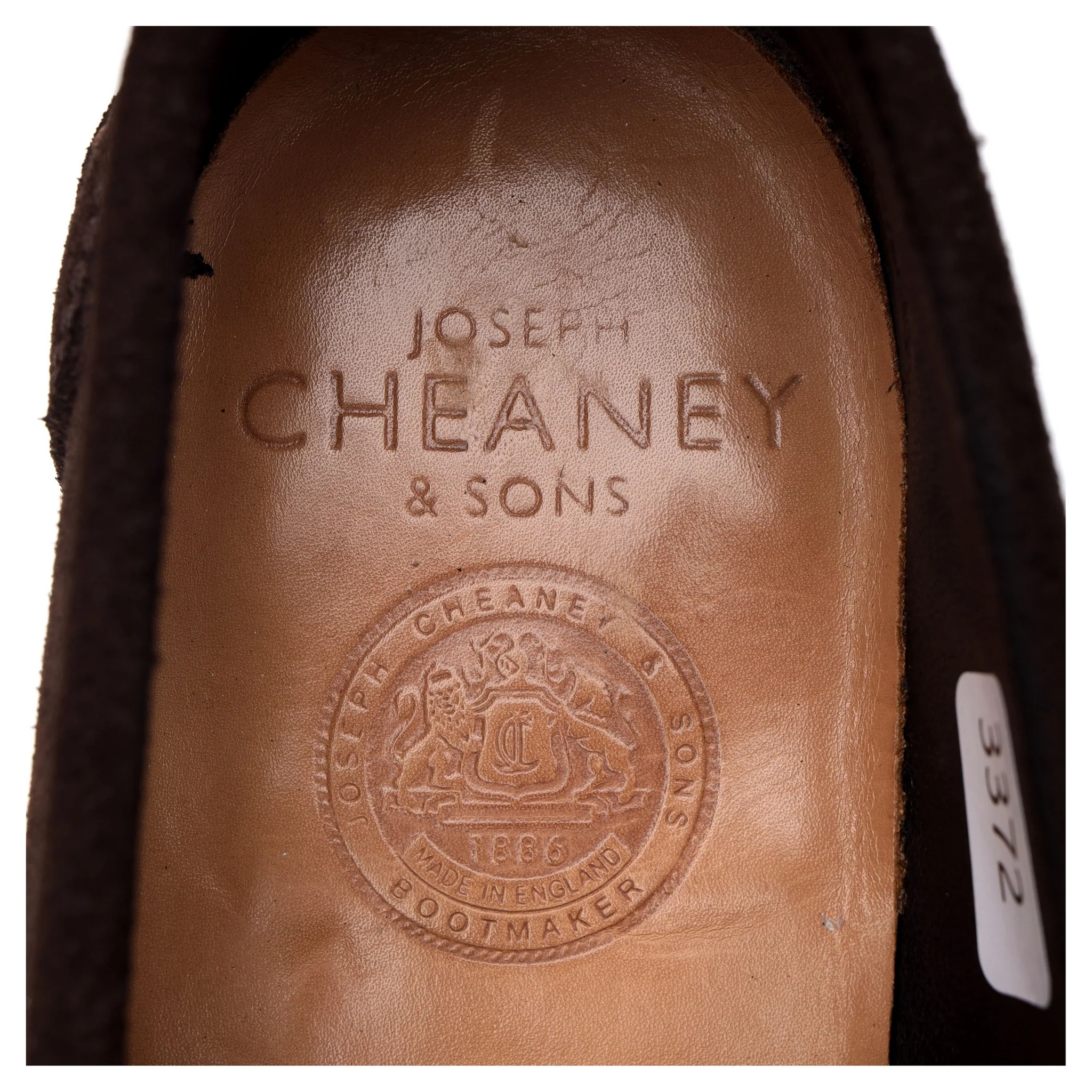 'Dover D' Dark Brown Suede Loafers UK 8 F - Image 12