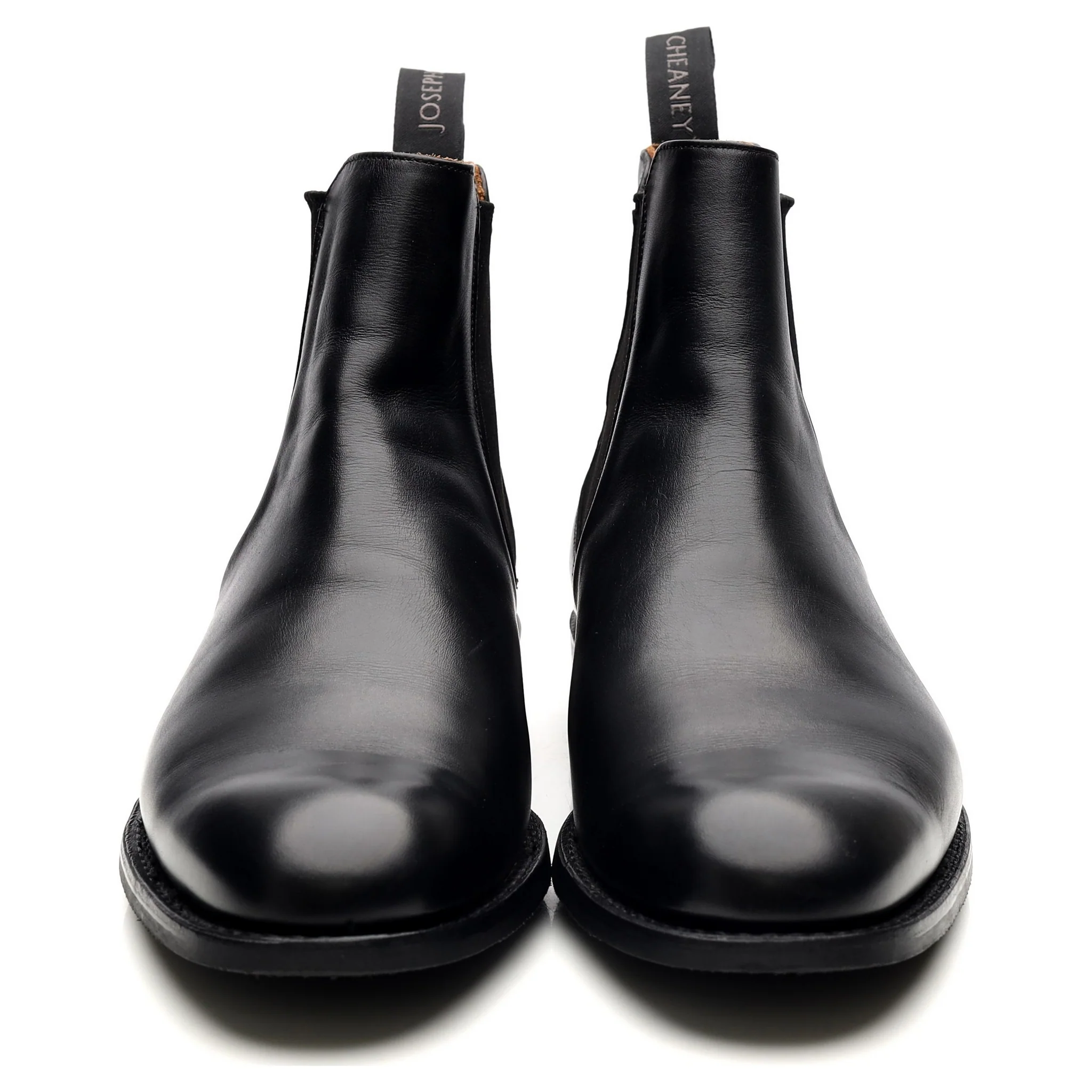 'Godfrey' Black Leather Chelsea Boots UK 9.5 F - Image 8