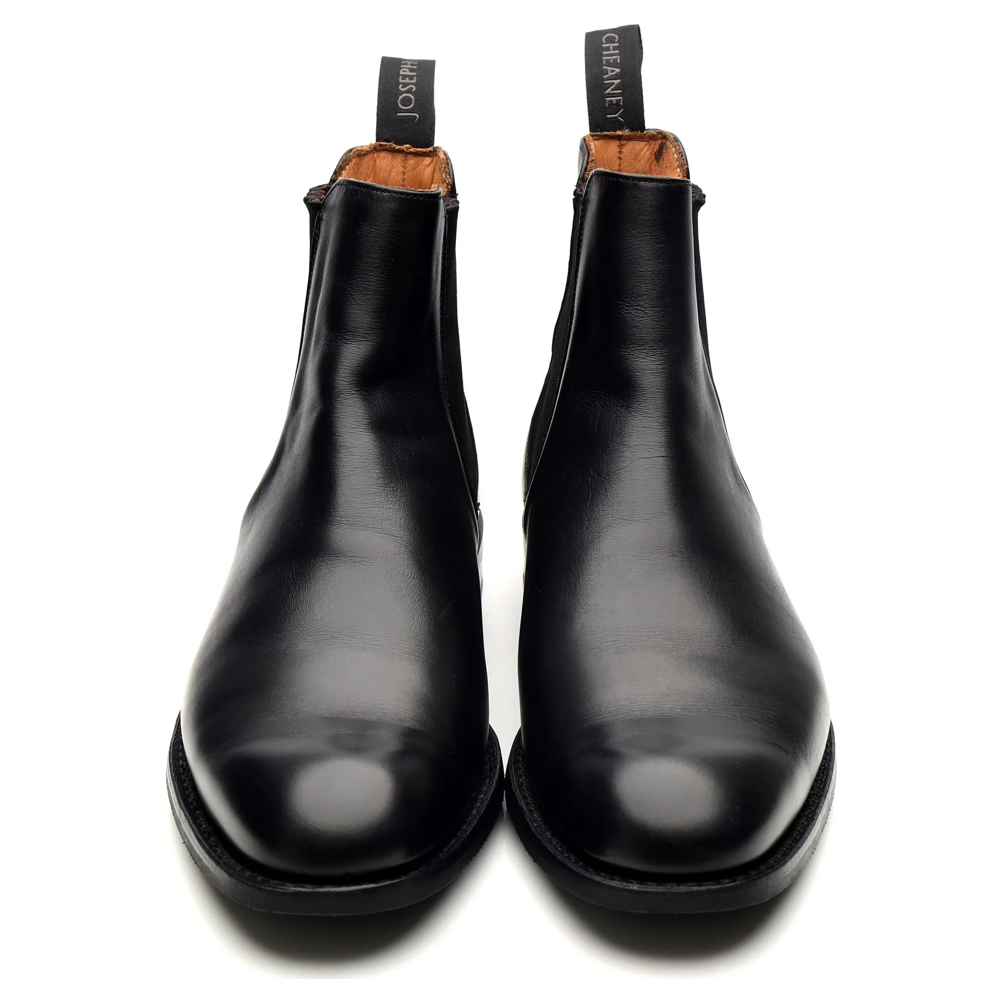 'Godfrey' Black Leather Chelsea Boots UK 9.5 F - Image 9