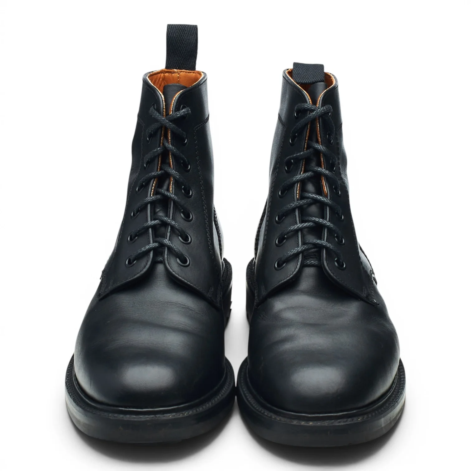 'Kelso' Black Leather Boots UK 7.5 F - Image 2