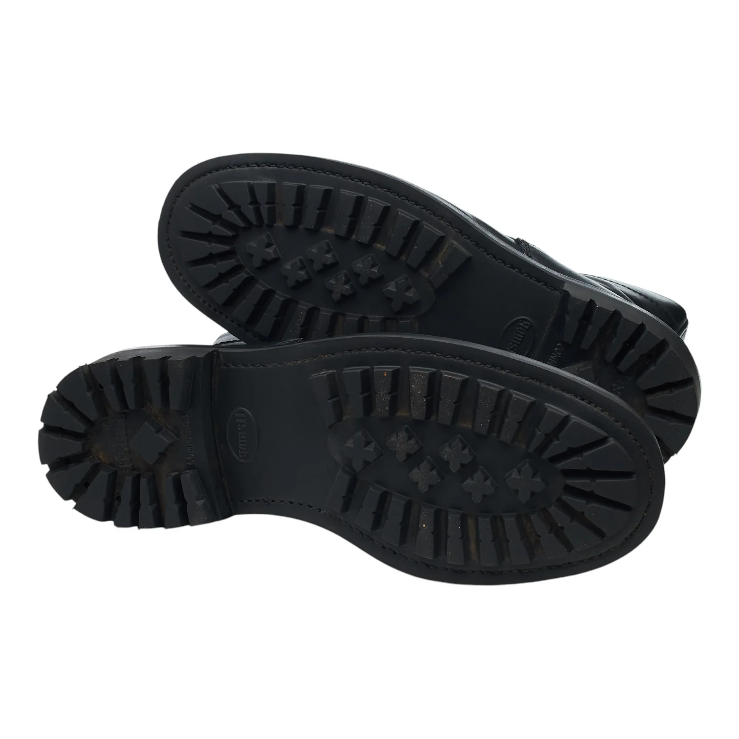 'Kelso' Black Leather Boots UK 7.5 F - Image 5