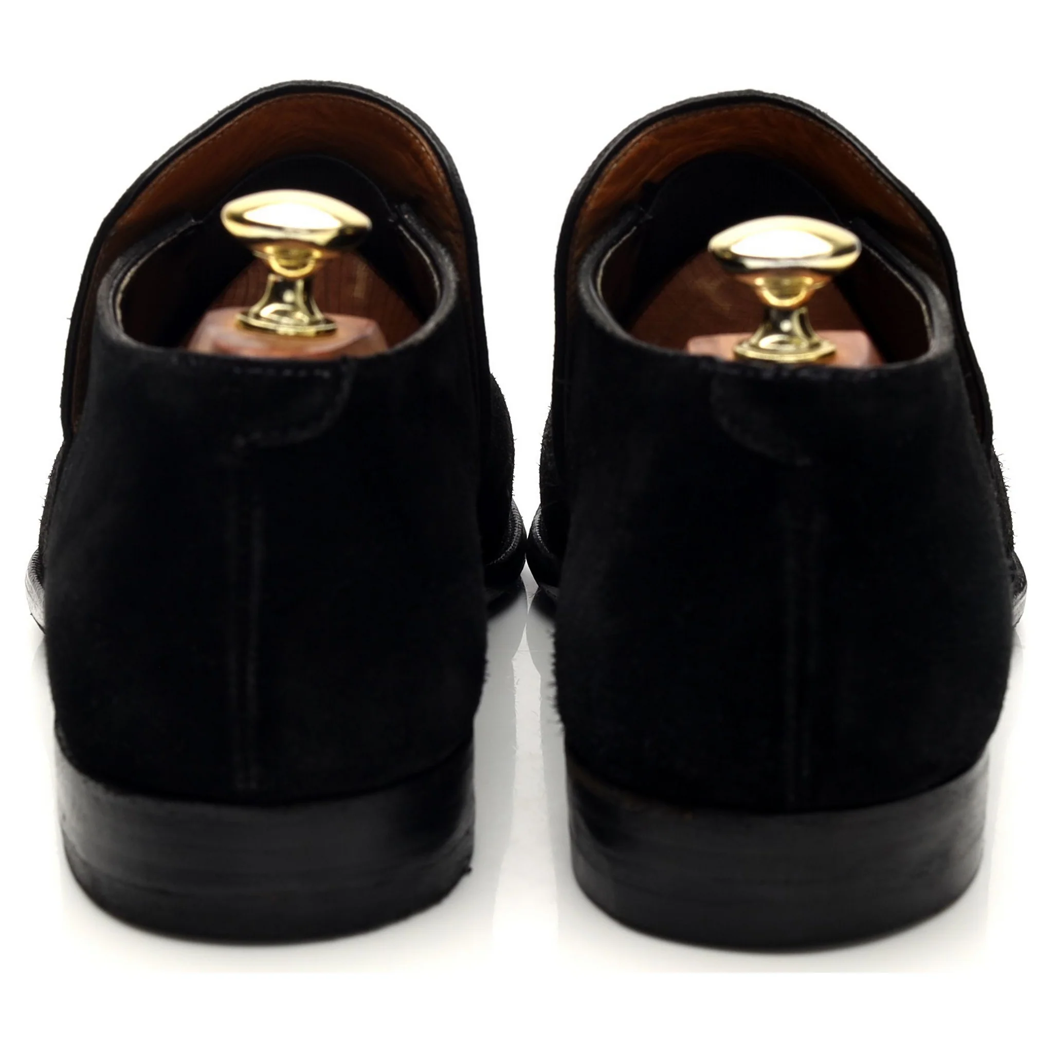 'Kempton' Black Suede Demi Boot UK 7 E - Image 4