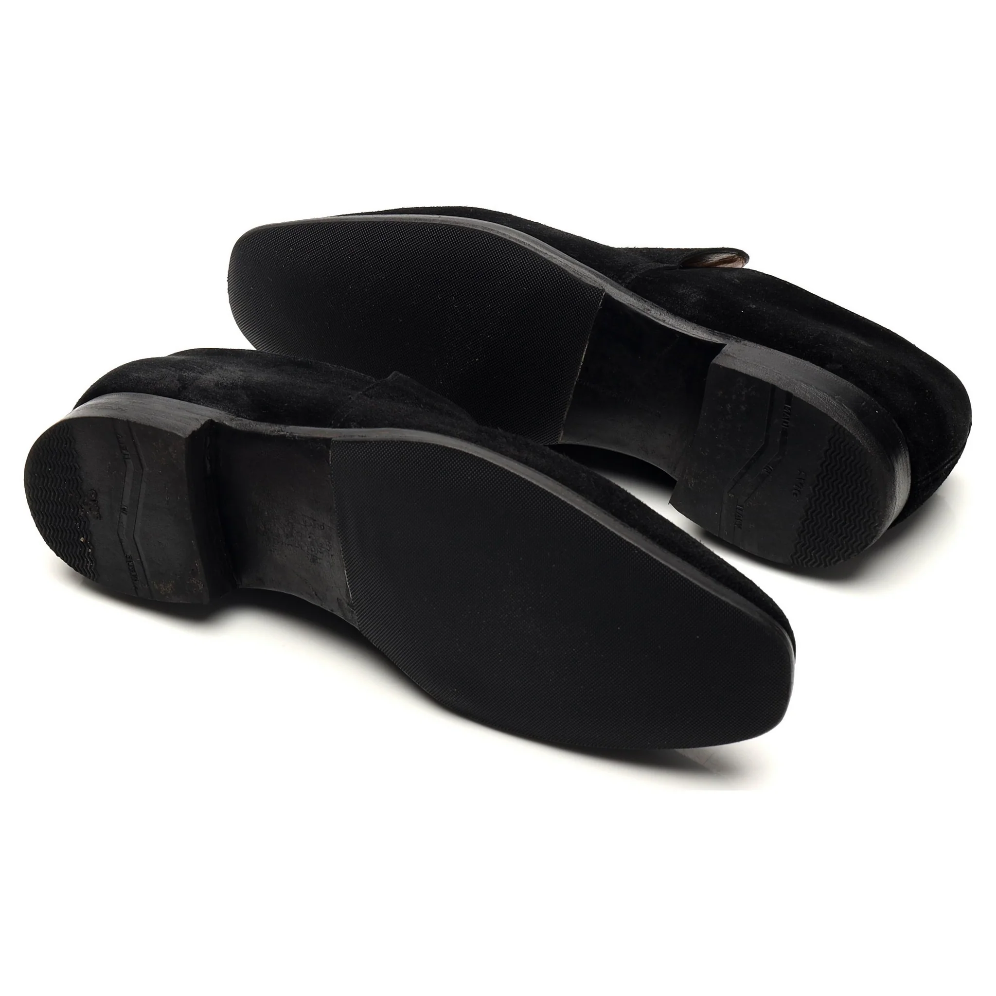 'Kempton' Black Suede Demi Boot UK 7 E - Image 5