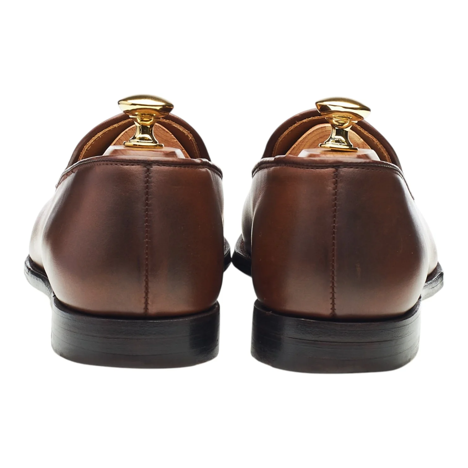 'Kensington 8' Dark Brown Leather Loafers UK 6.5 E - Image 4