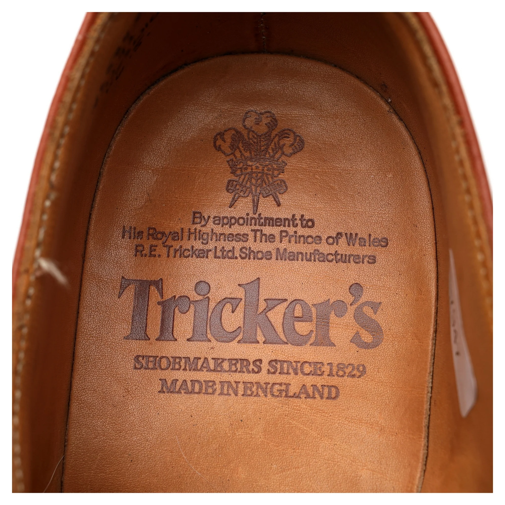 'Keswick' Tan Brown Leather Derby Brogue UK 6 - Image 6