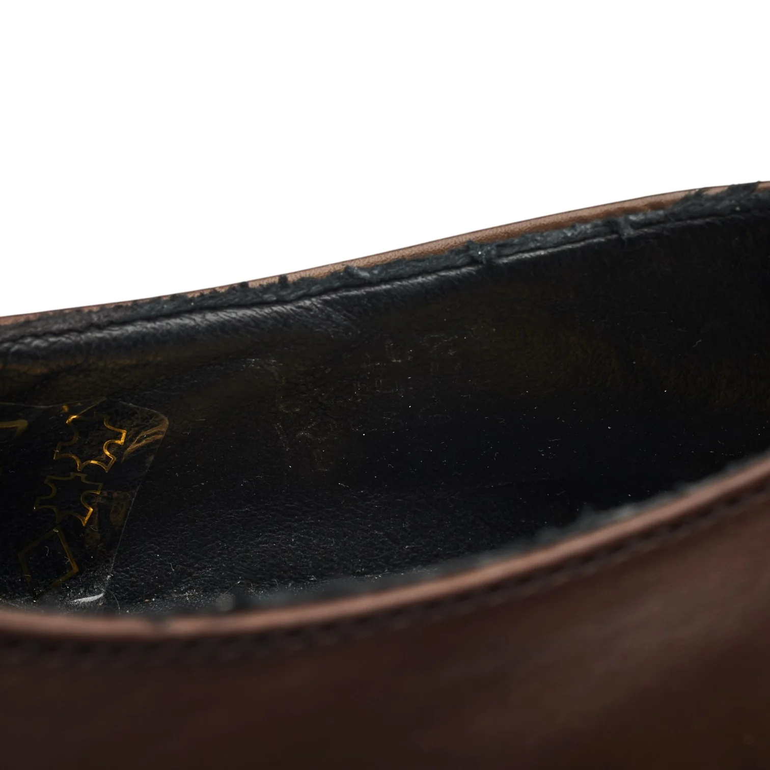 'Kilsby' Dark Brown Leather Split Toe Derby UK 6 - Image 7