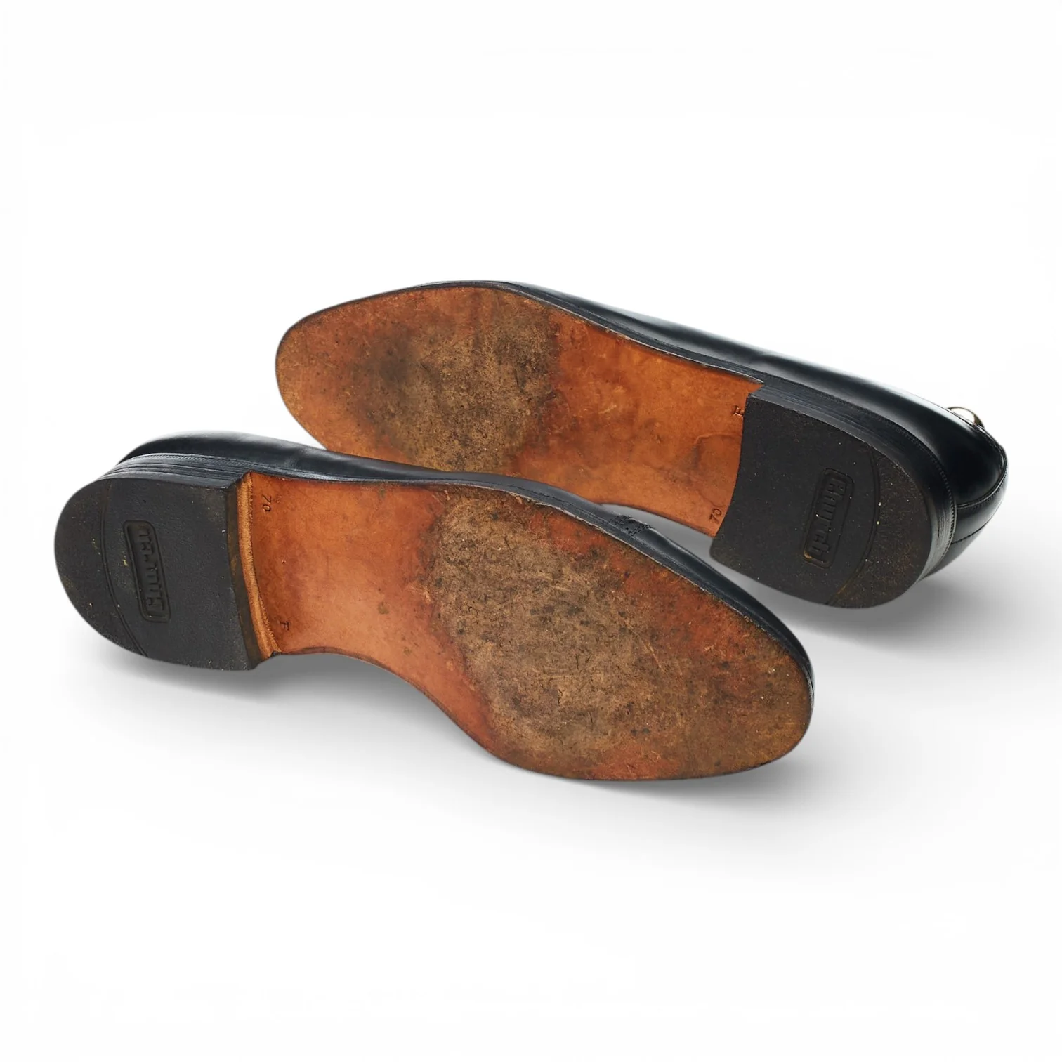 'King' Black leather Oxford Brogues UK 7 F - Image 5