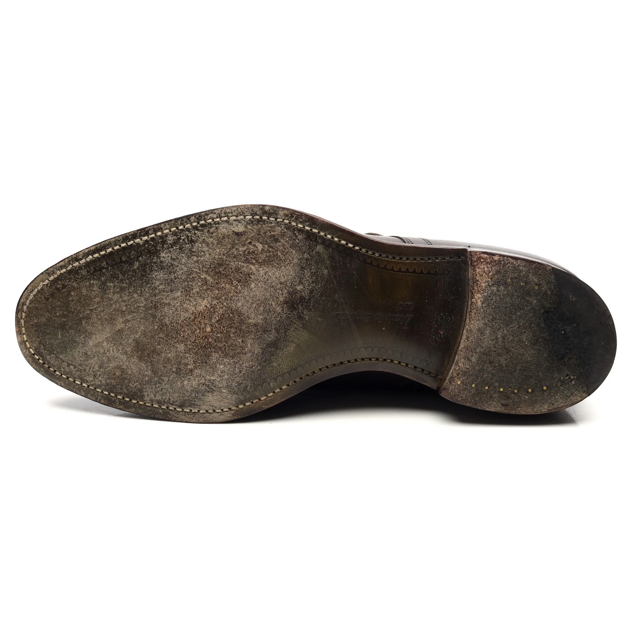 'King' Dark Brown Leather Boots UK 7 F - Image 10
