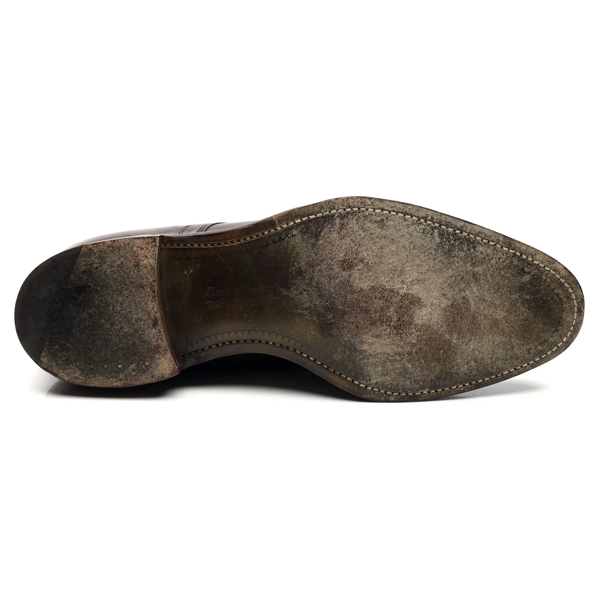 'King' Dark Brown Leather Boots UK 7 F - Image 11