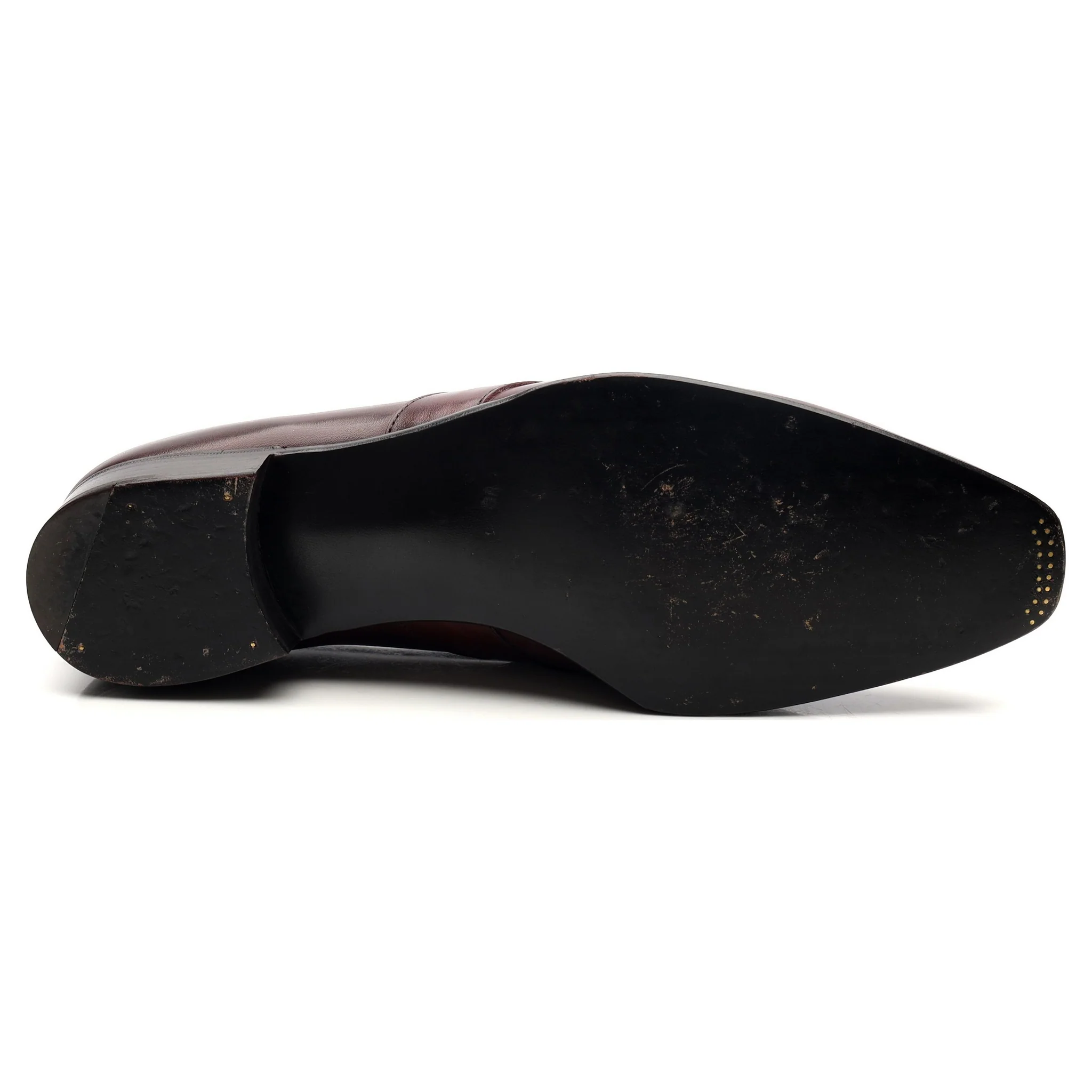 Kingsman Burgundy Apron Loafers UK 9 E - Image 11