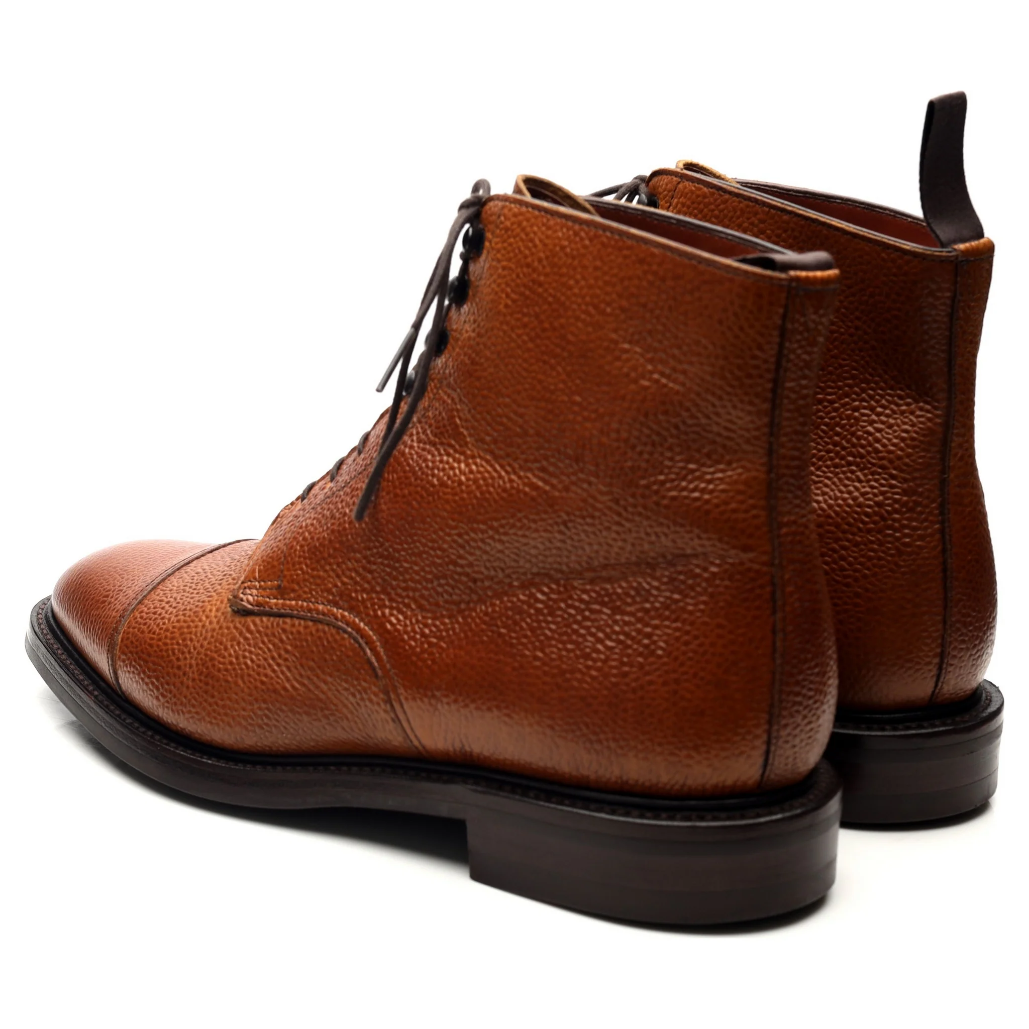 Kingsman 'Taron' Tan Brown Leather Boots UK 8.5 E - Image 3