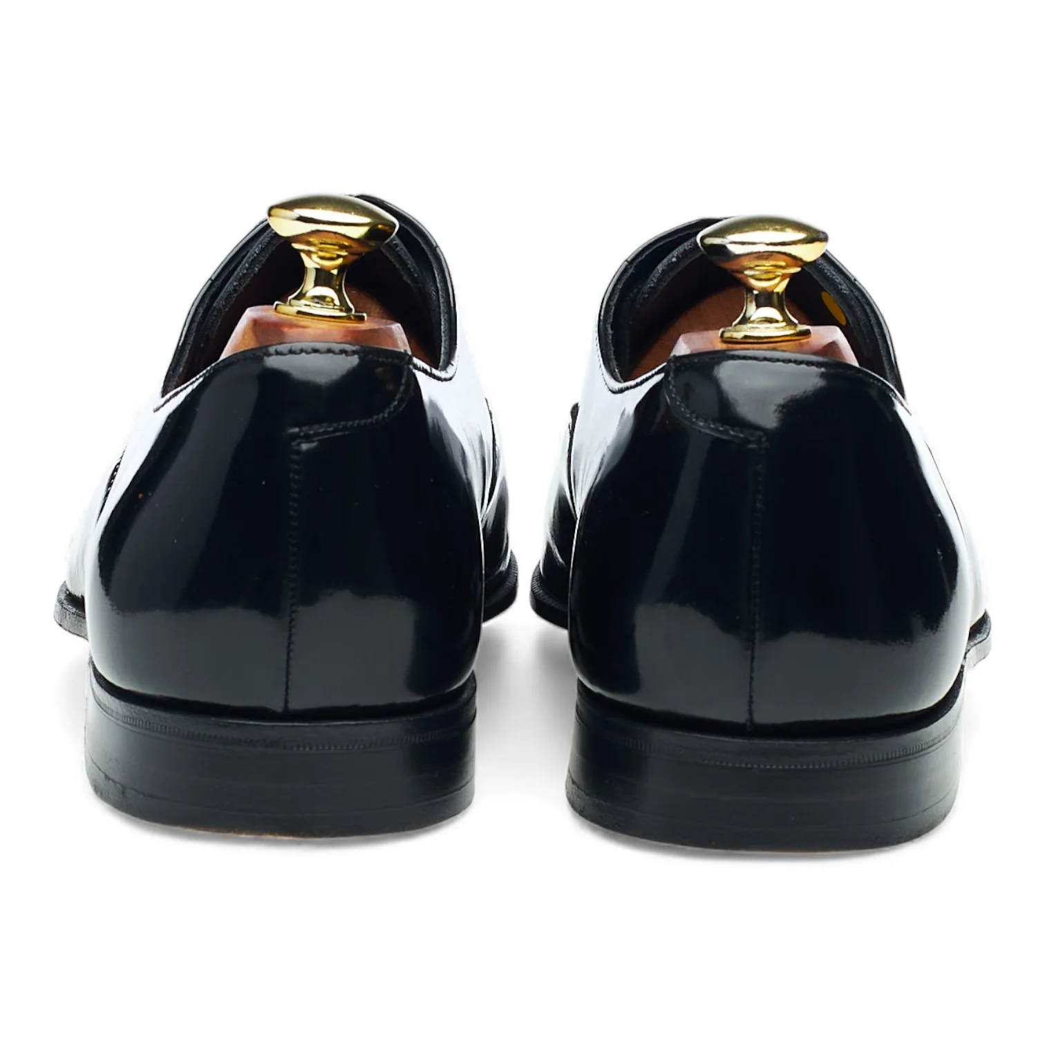 'Knightsbridge' Black Patent Leather Oxford UK 7 F - Image 4