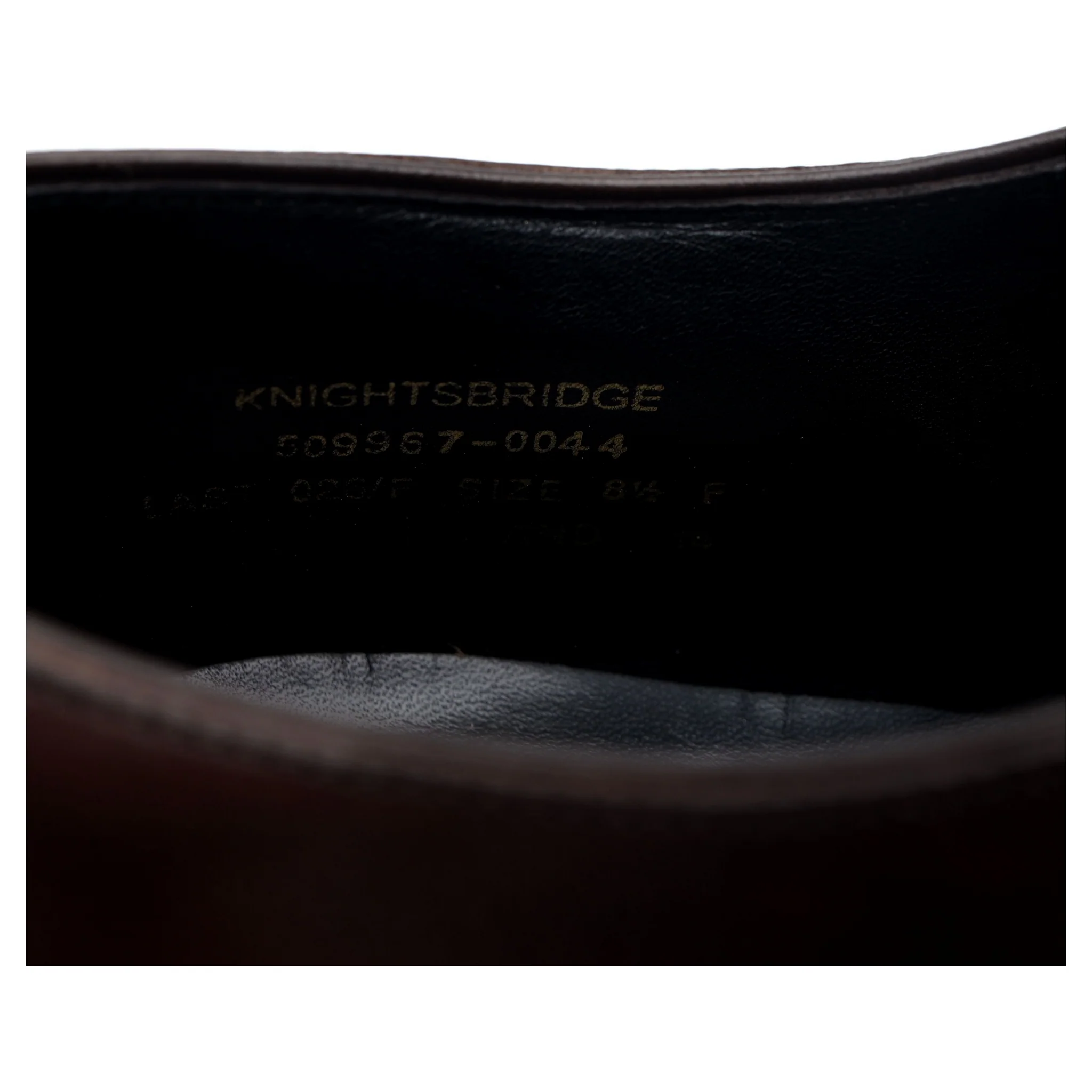 'Knightsbridge' Dark Brown Leather UK 8.5 F - Image 13