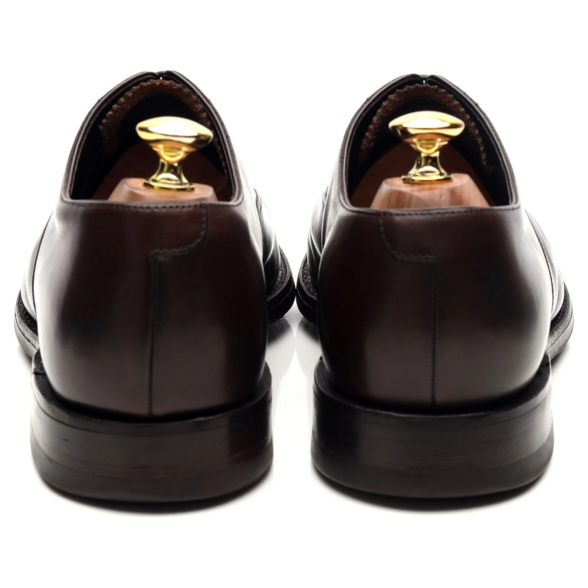 'Knightsbridge' Dark Brown Leather UK 8.5 F - Image 4