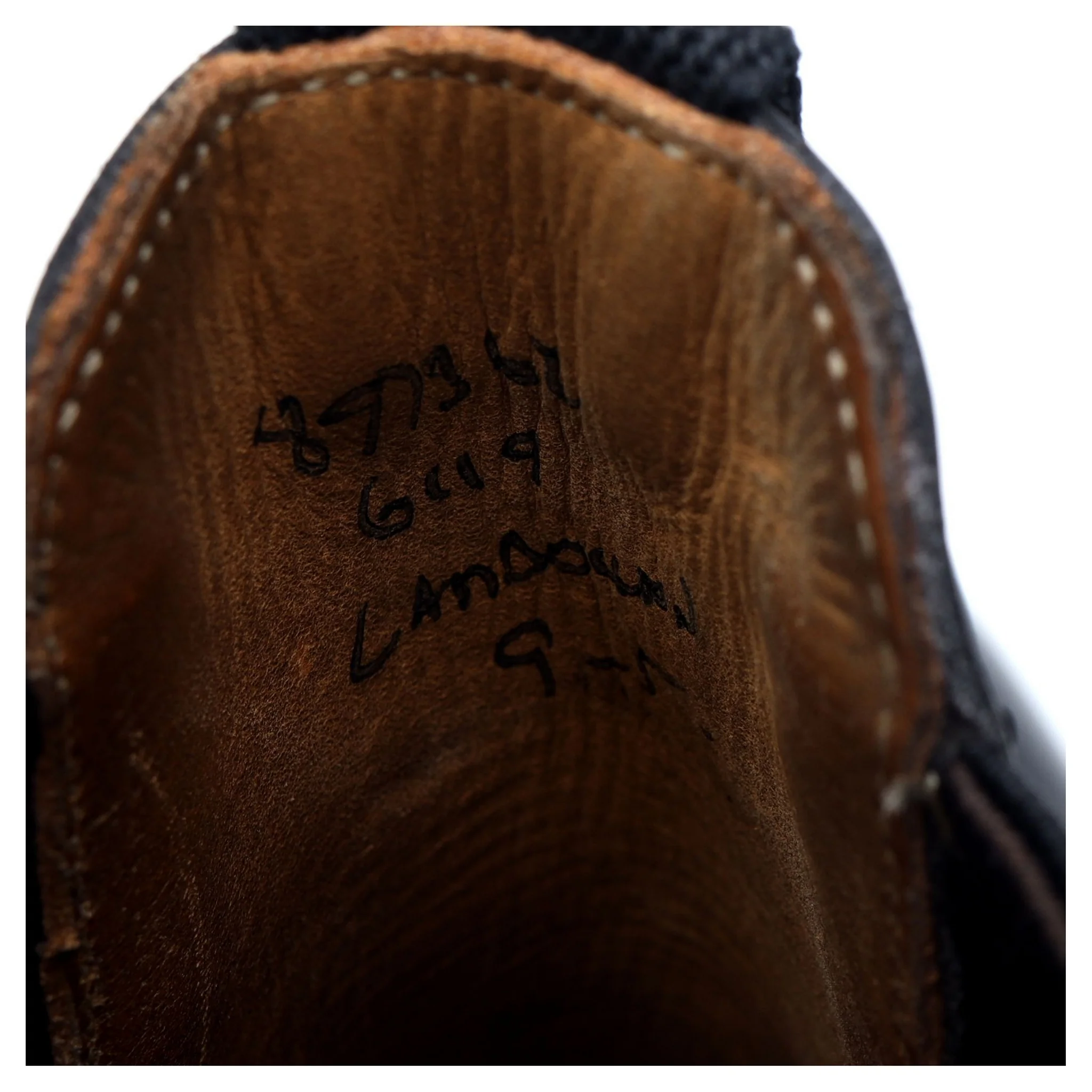 'Lambourn' Black Leather Chelsea Boots UK 9 - Image 13