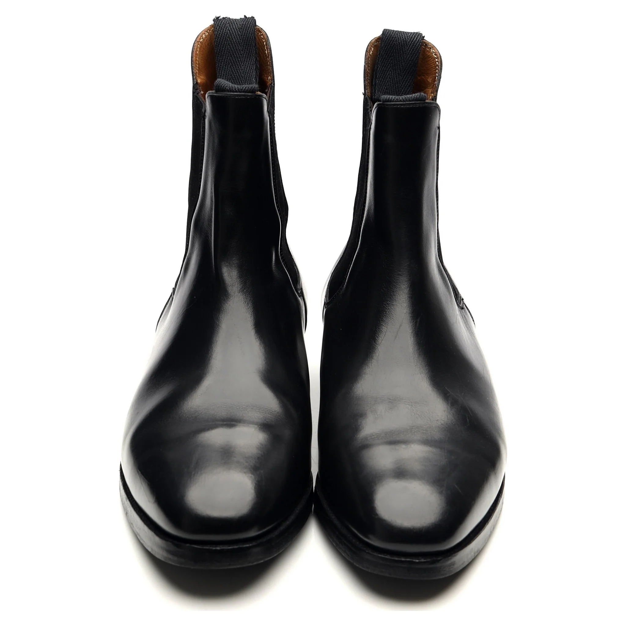 'Lambourn' Black Leather Chelsea Boots UK 9 - Image 9