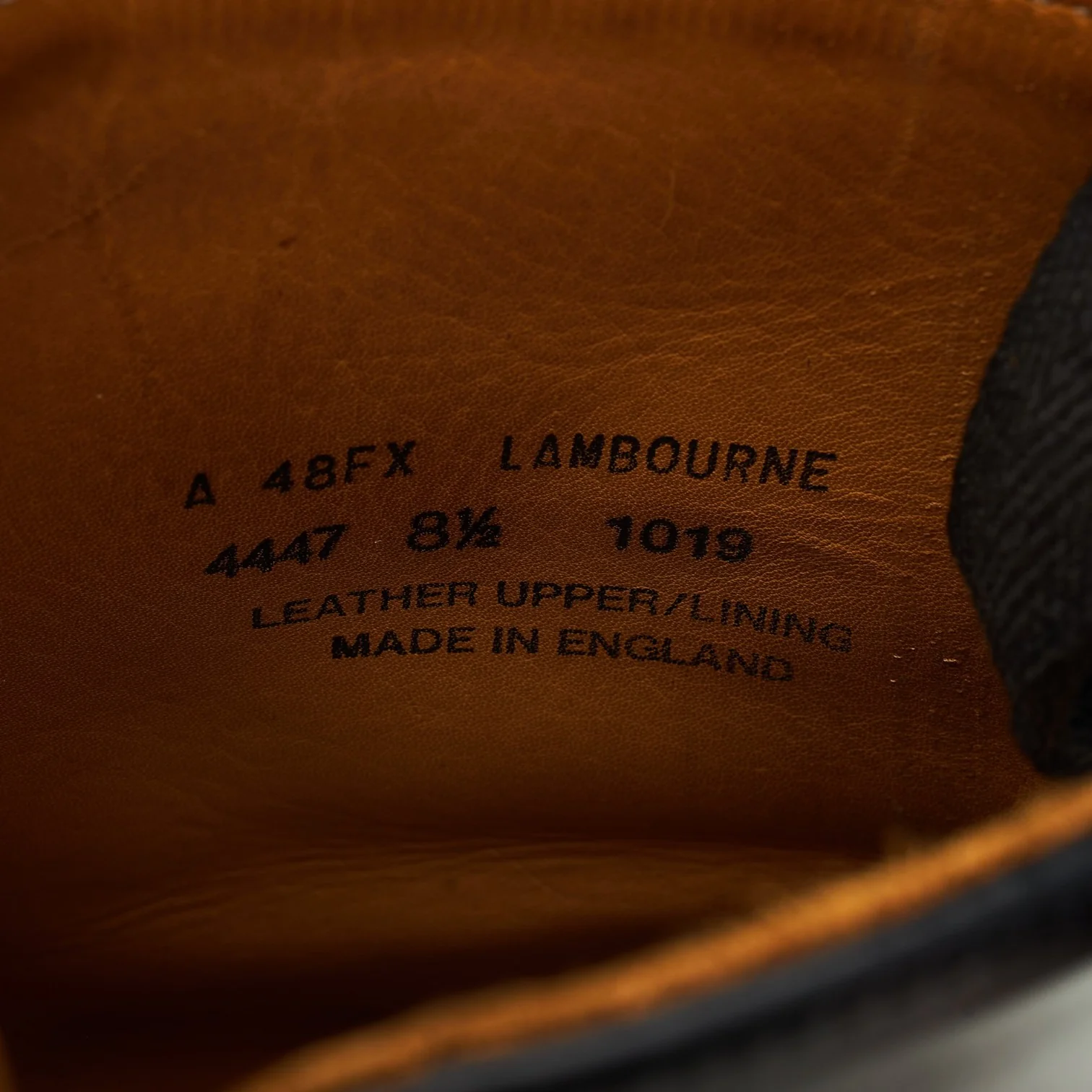 'Lambourne' Black Leather Boots UK 8.5 FX - Image 7