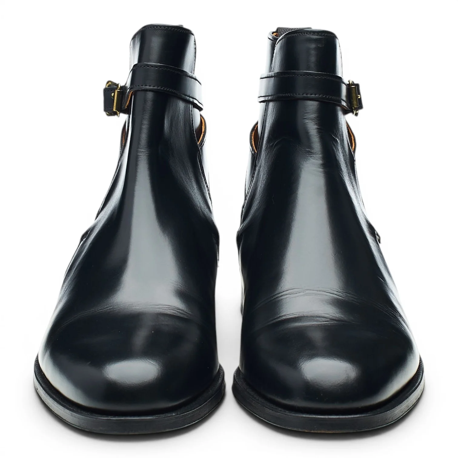 'Lambourne' Black Leather Boots UK 8.5 FX - Image 2
