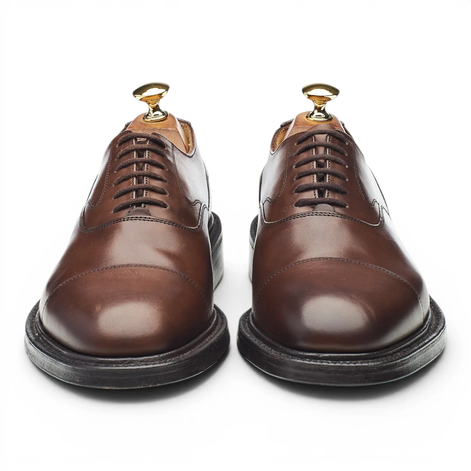 'Lancaster' Brown Leather Oxford UK 6 G - Image 2