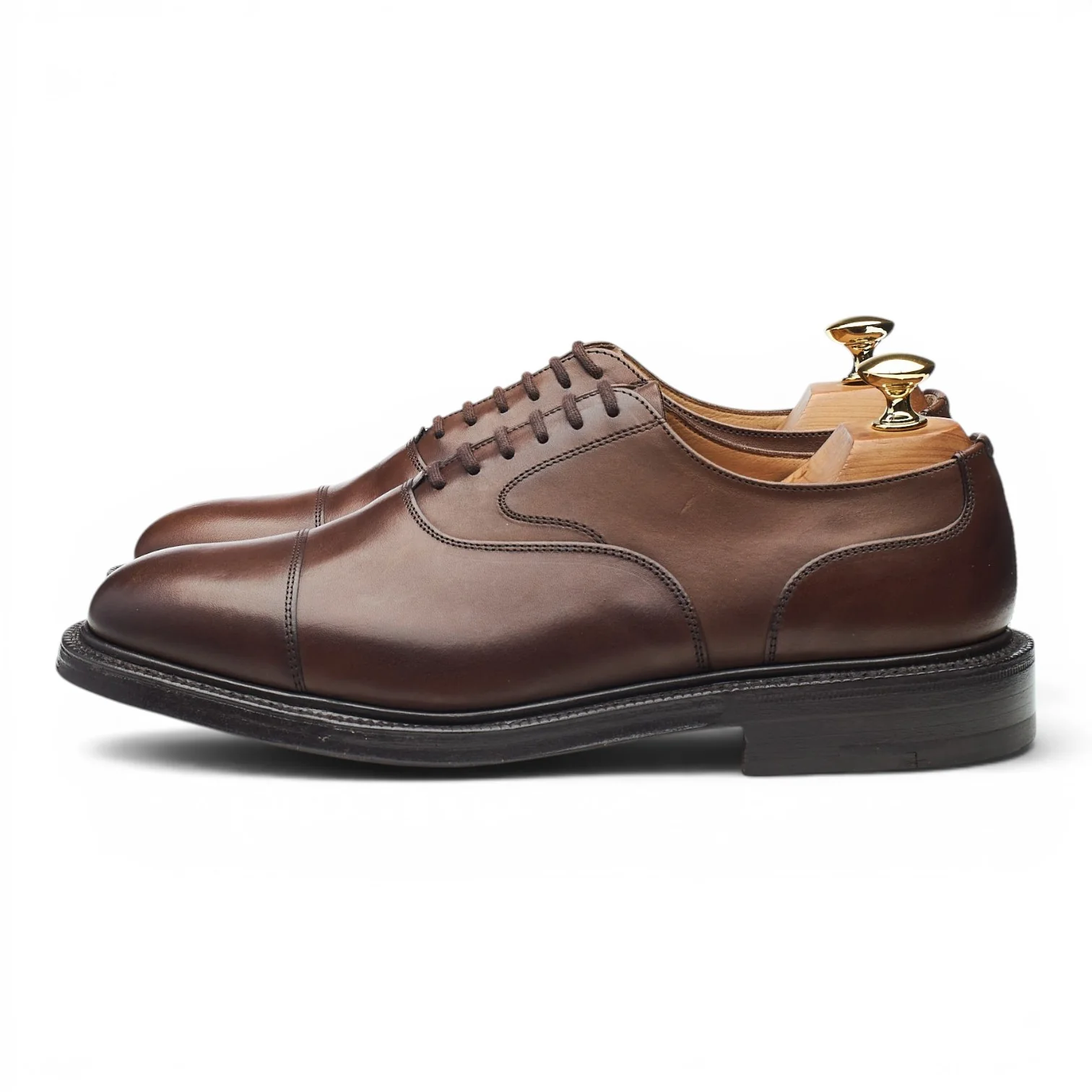 'Lancaster' Brown Leather Oxford UK 6 G - Image 3