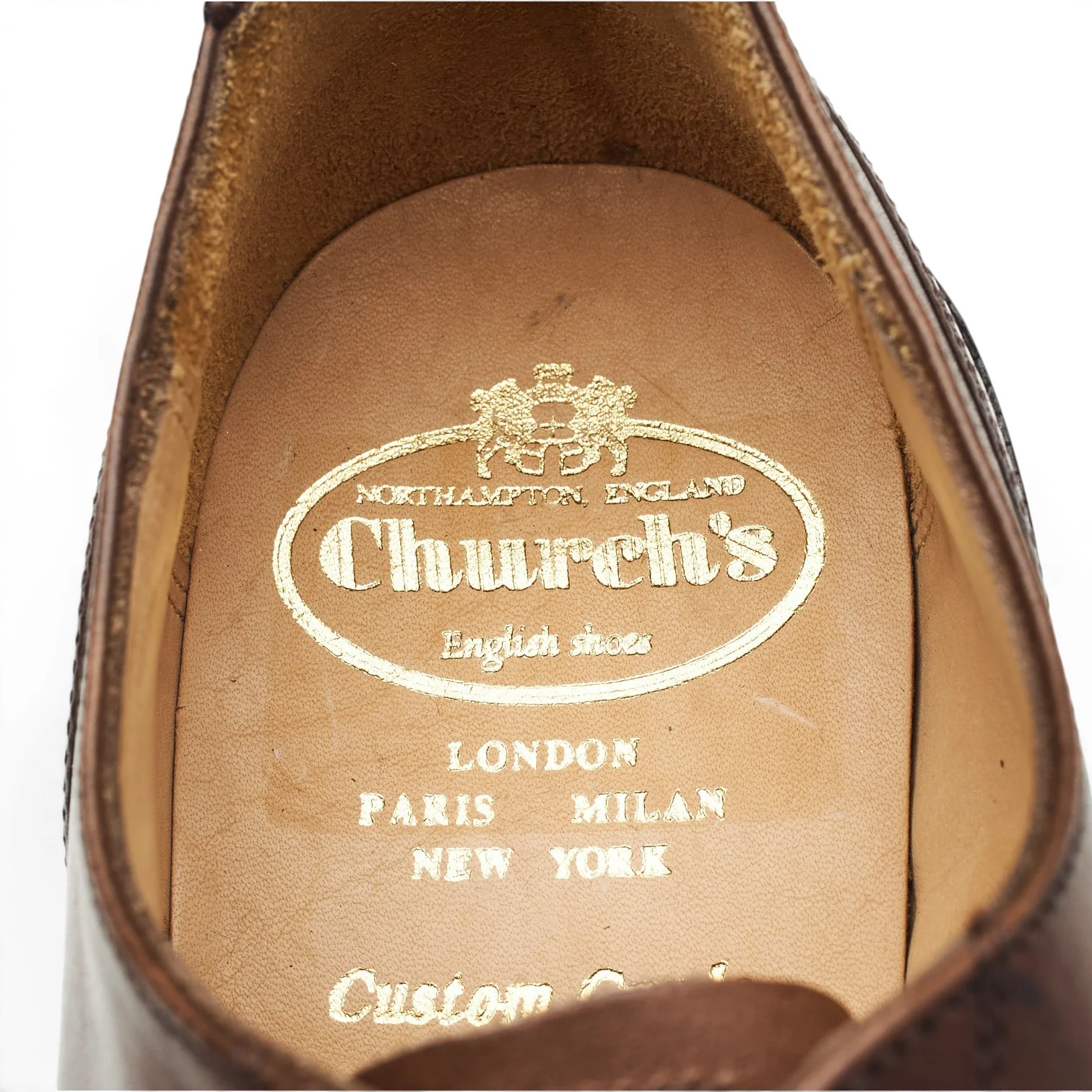 'Lancaster' Brown Leather Oxford UK 6 G - Image 6