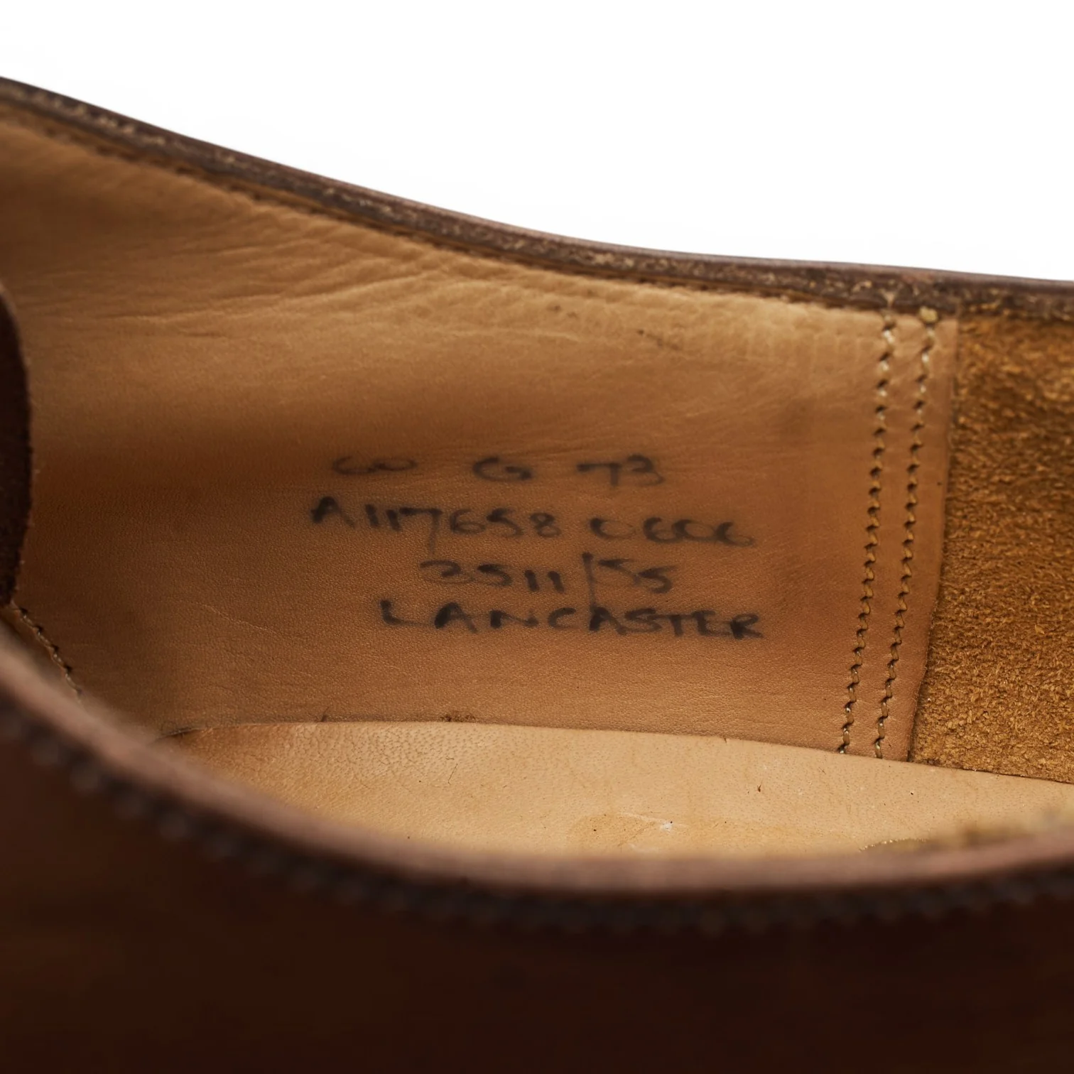 'Lancaster' Brown Leather Oxford UK 6 G - Image 7