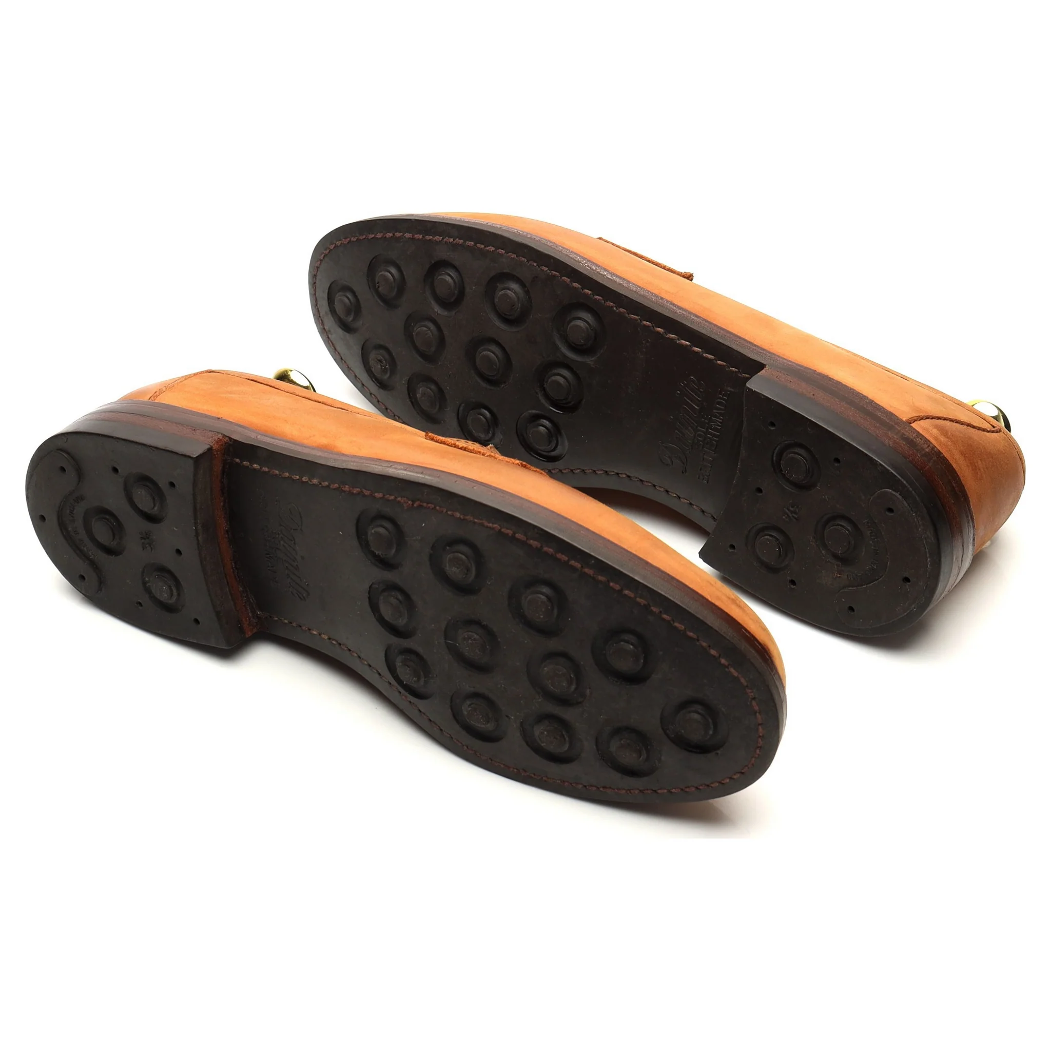 'Lancing' Tan Brown Nubuck Loafers UK 7.5 E - Image 5