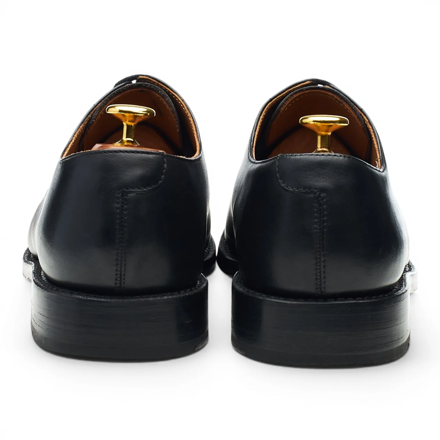 'Landon' Black Leather Derby UK 9 G - Image 4